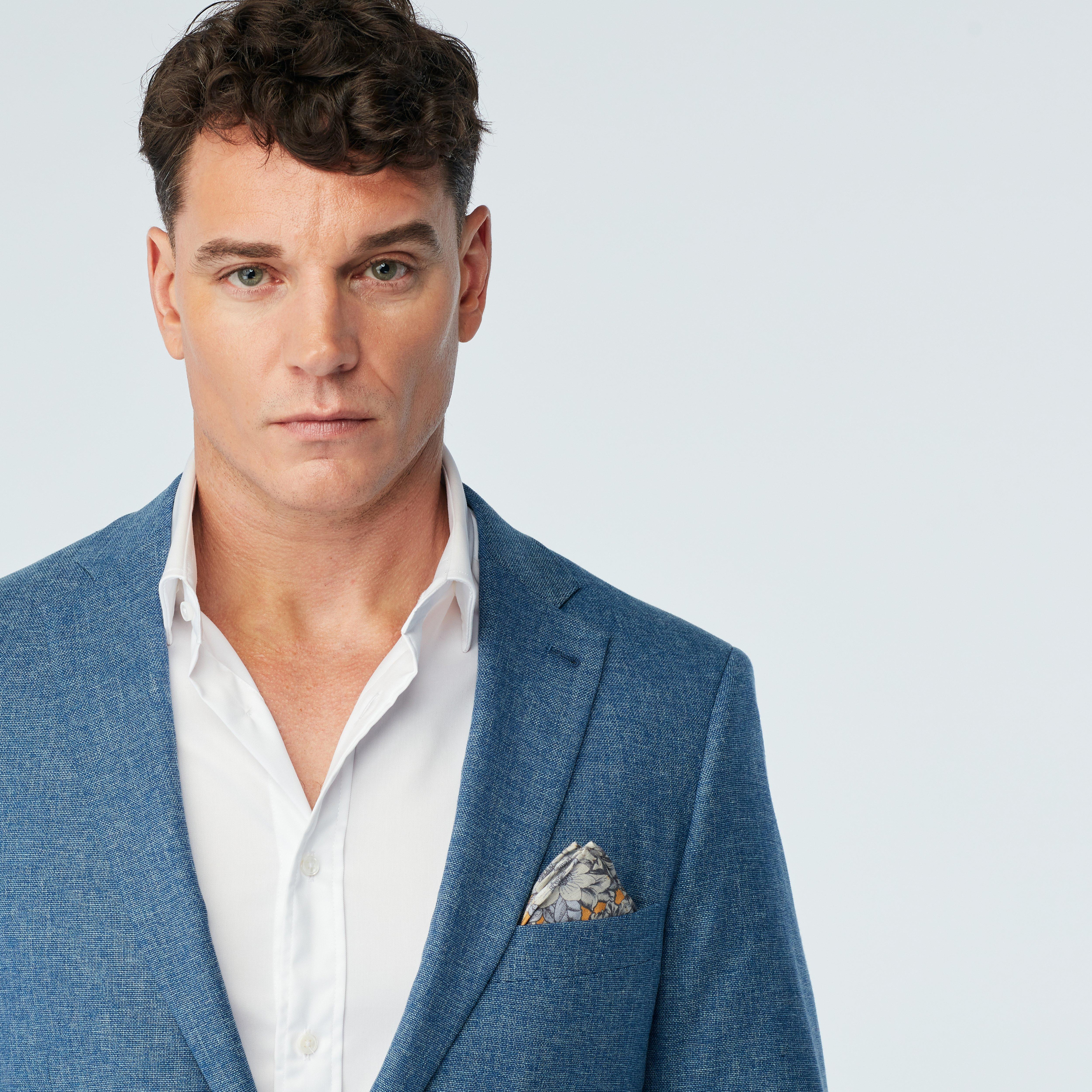 Product thumbnail 6 Blue suit - Marche Solid Design from Spring / Summer Indochino Collection