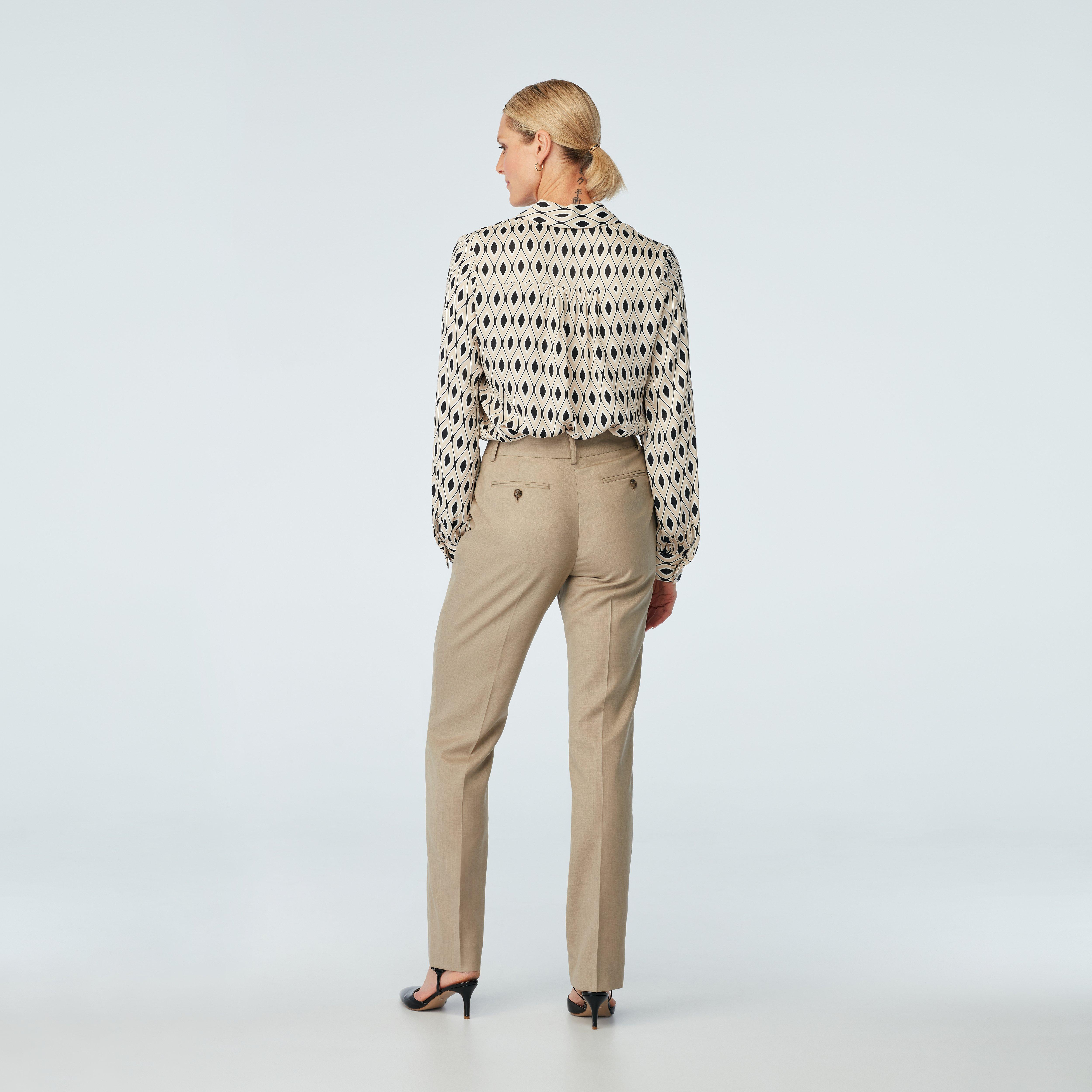 Product thumbnail 2 Sand pants women - Odell Solid Design from Luxury Indochino Collection