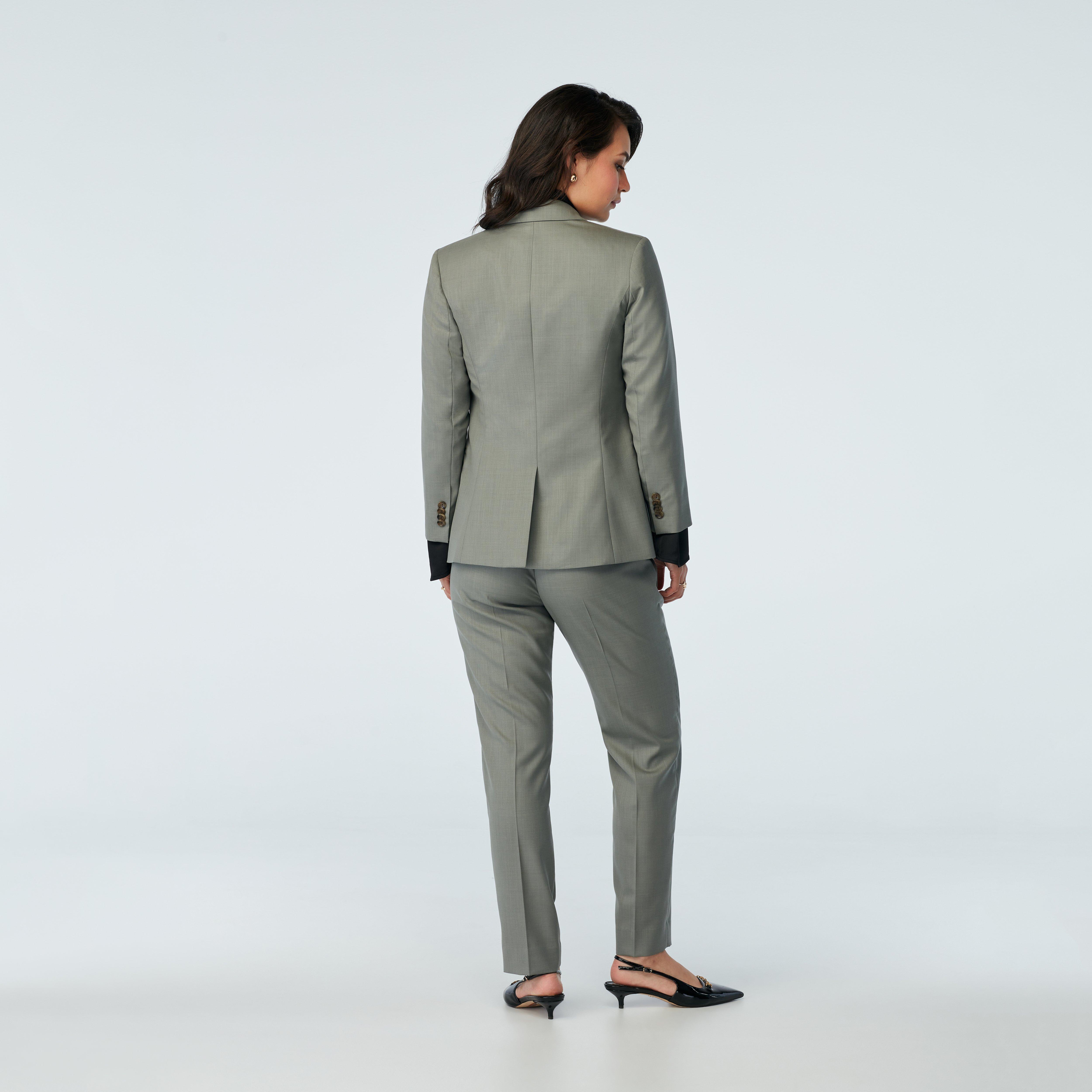 Product thumbnail 2 Green suit women - Odell Solid Design from Spring / Summer Indochino Collection