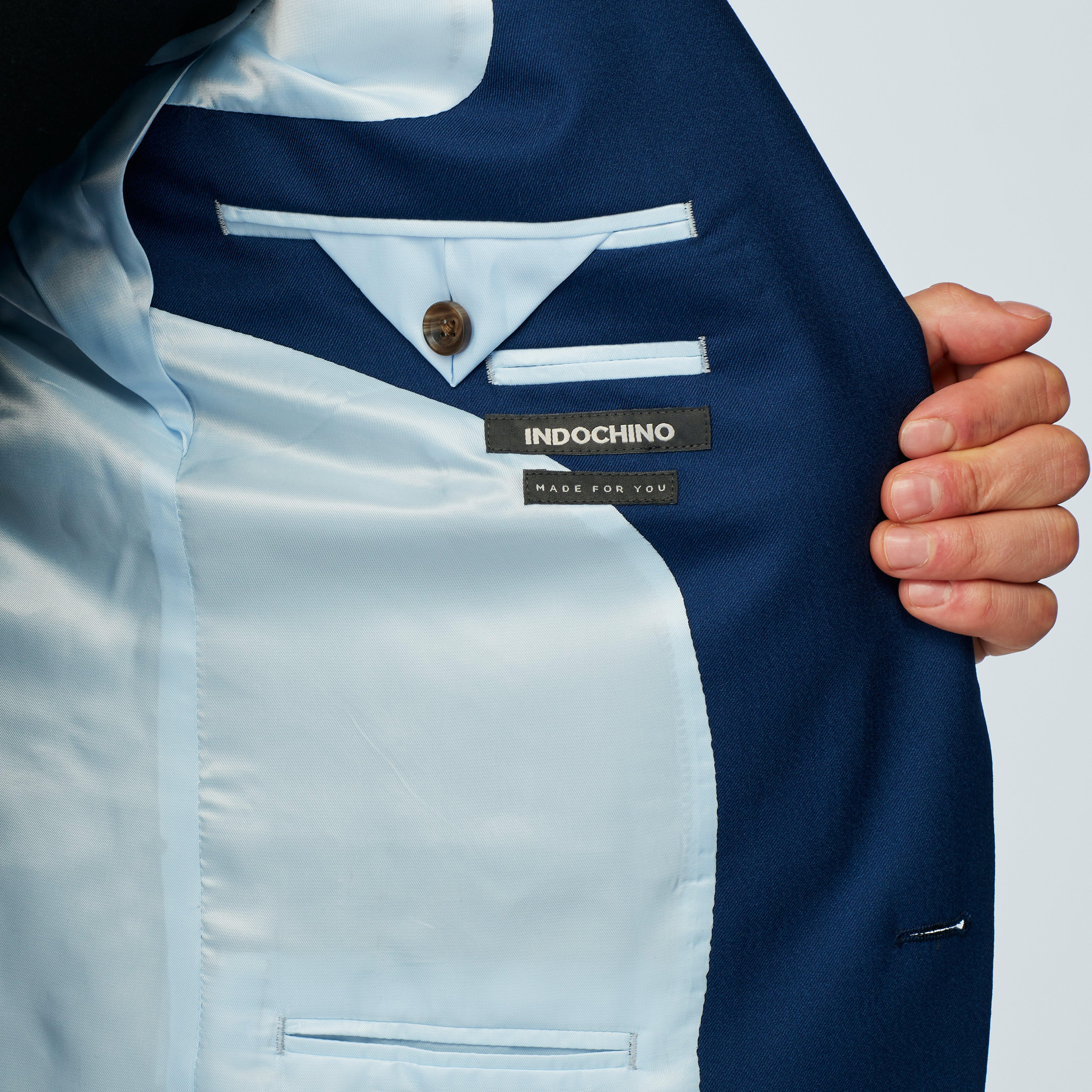 Product thumbnail 5 Blue suit - Odell Solid Design from Spring / Summer Indochino Collection