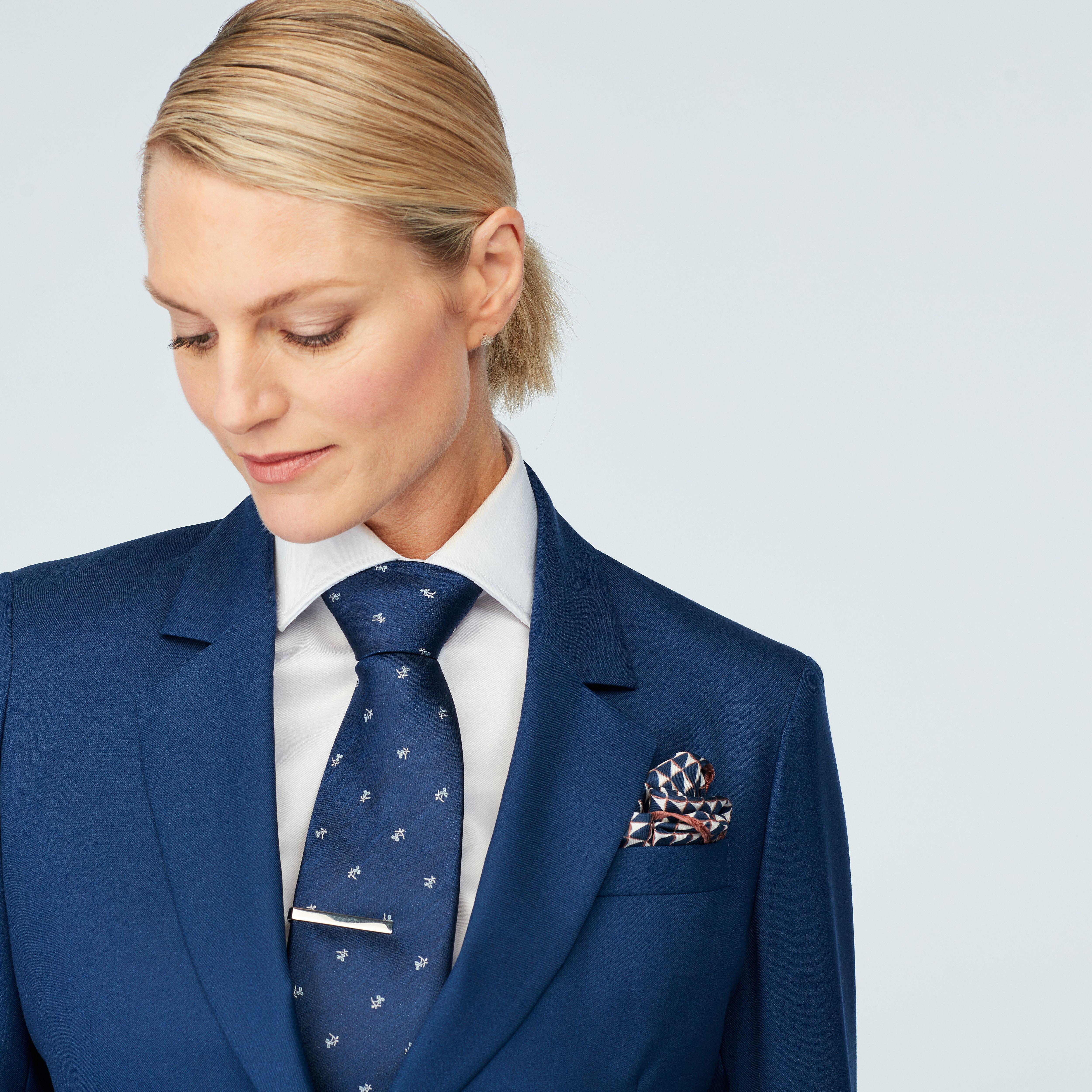 Product thumbnail 4 Blue blazer women - Odell Solid Design from Spring / Summer Indochino Collection