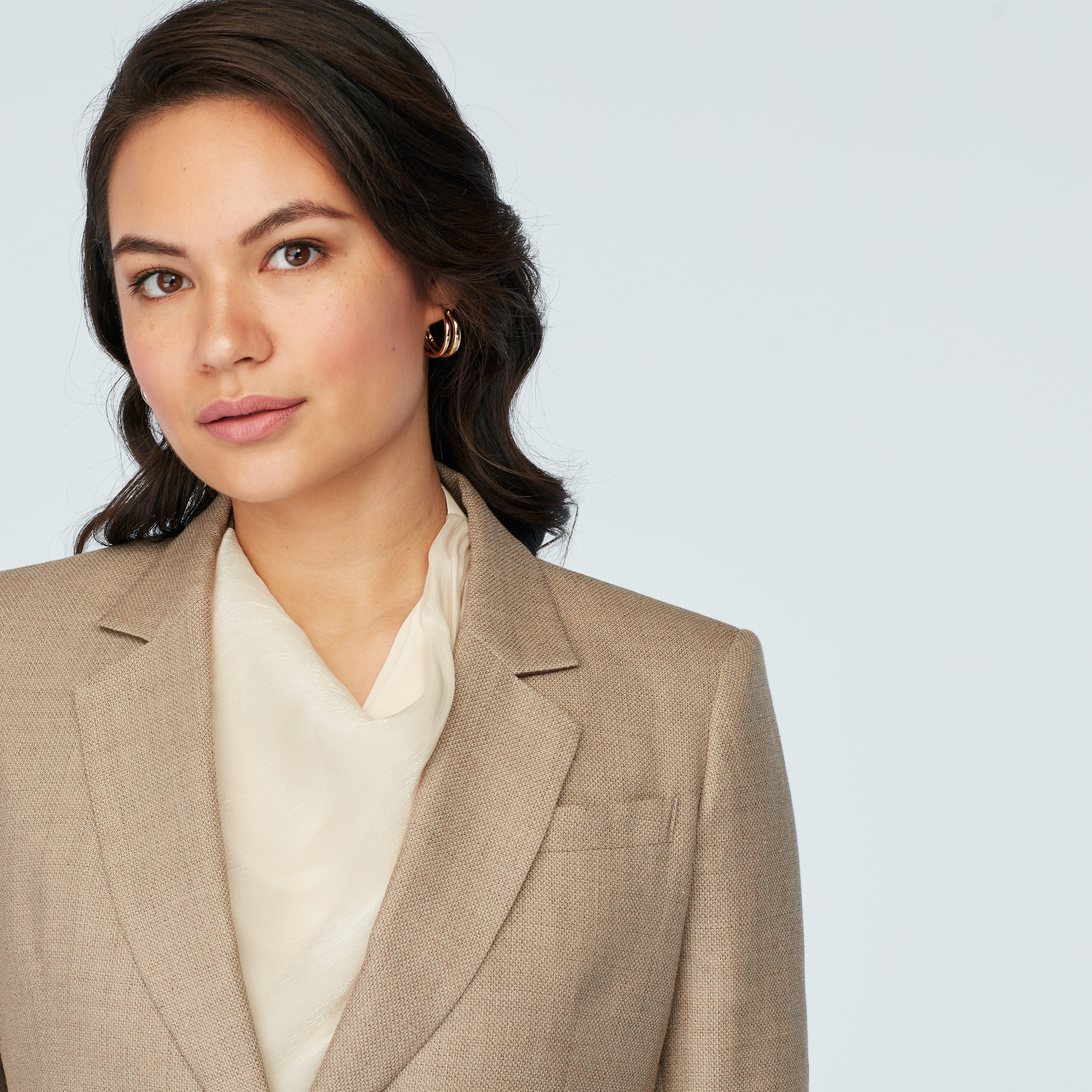 Product thumbnail 4 Sand blazer women - Outwell Pattern Design from Spring / Summer Indochino Collection