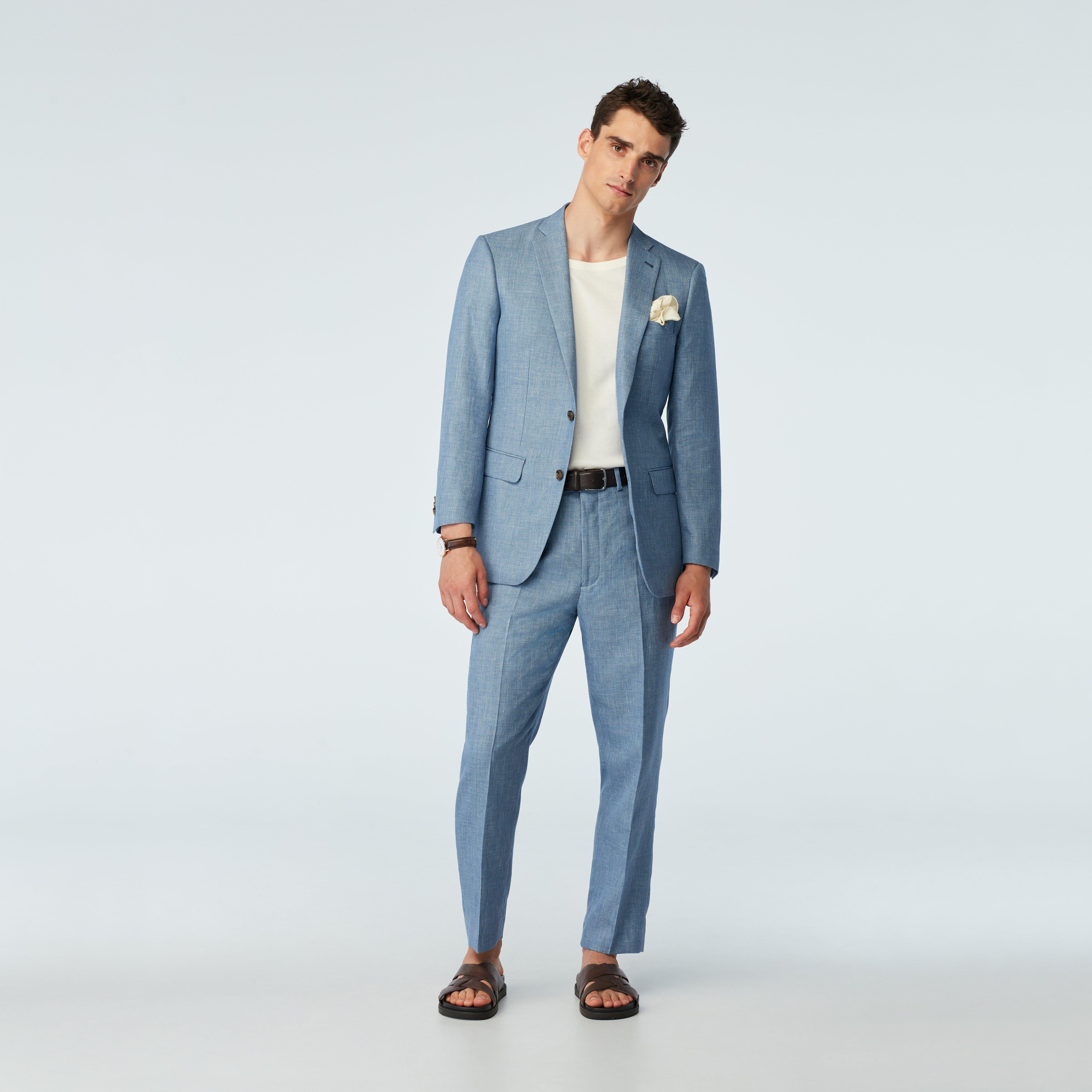 Blue blazer - Outwell Pattern Design from Spring / Summer Indochino Collection