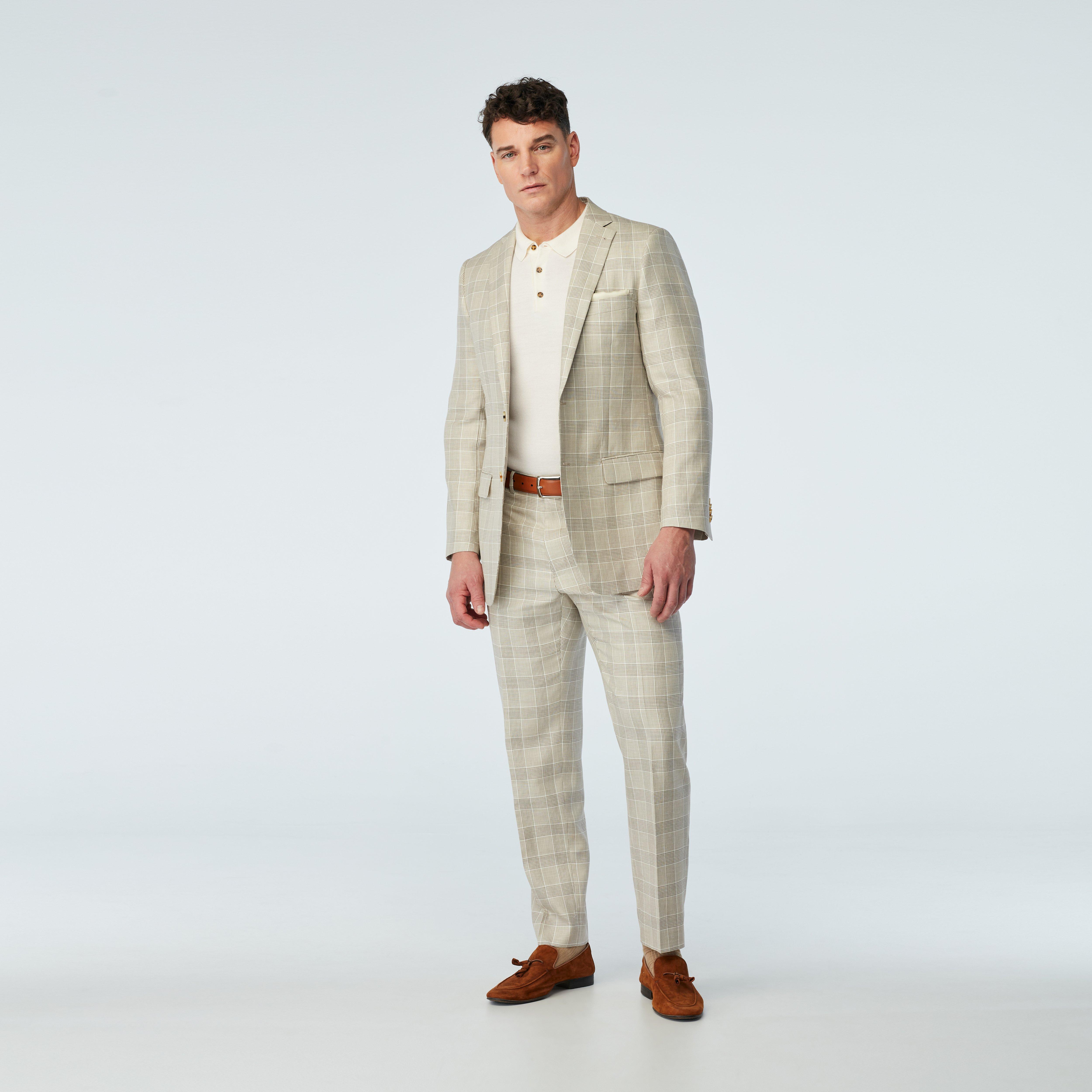 Sand suit - Outwell Plaid Design from Spring / Summer Indochino Collection