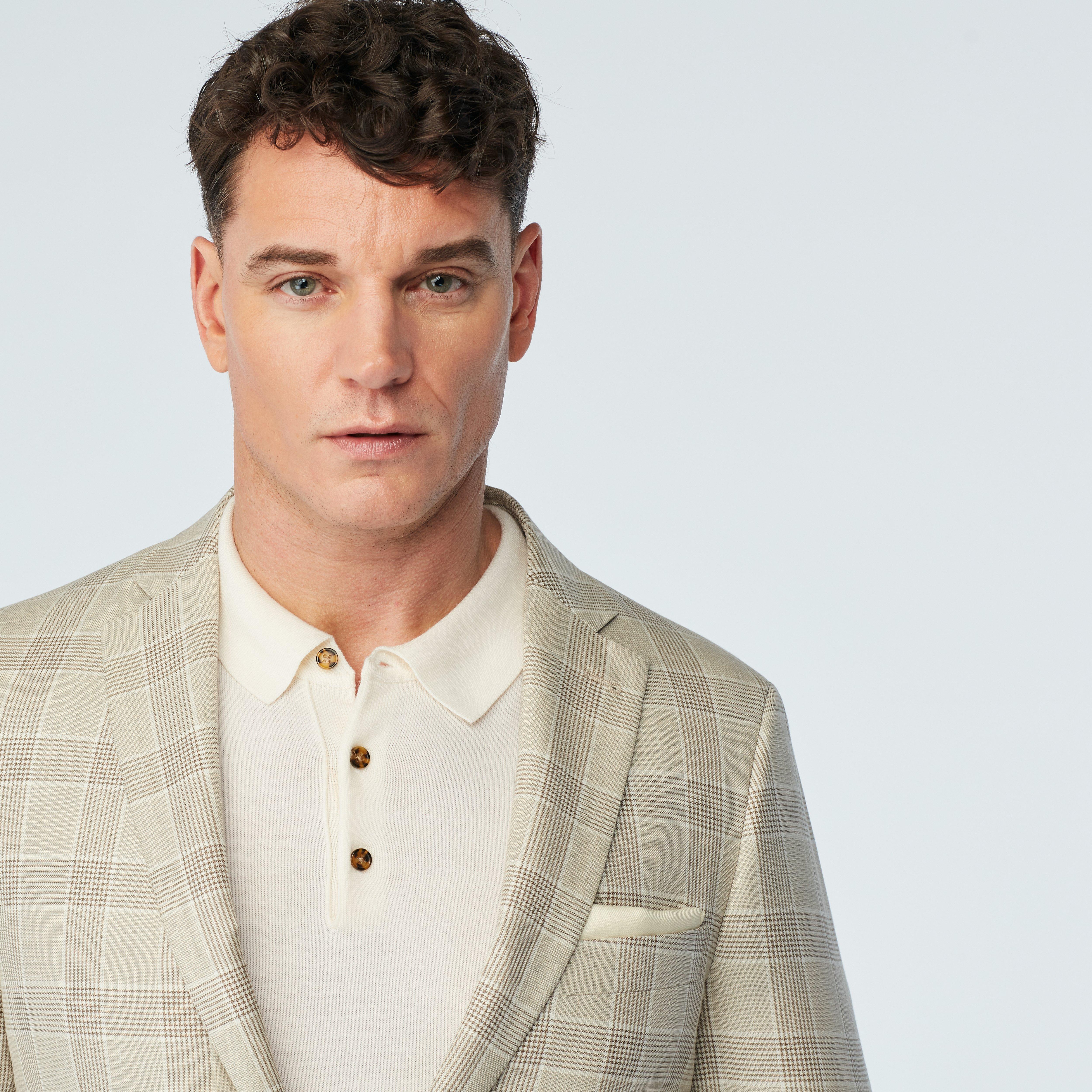 Product thumbnail 4 Sand blazer - Outwell Plaid Design from Spring / Summer Indochino Collection