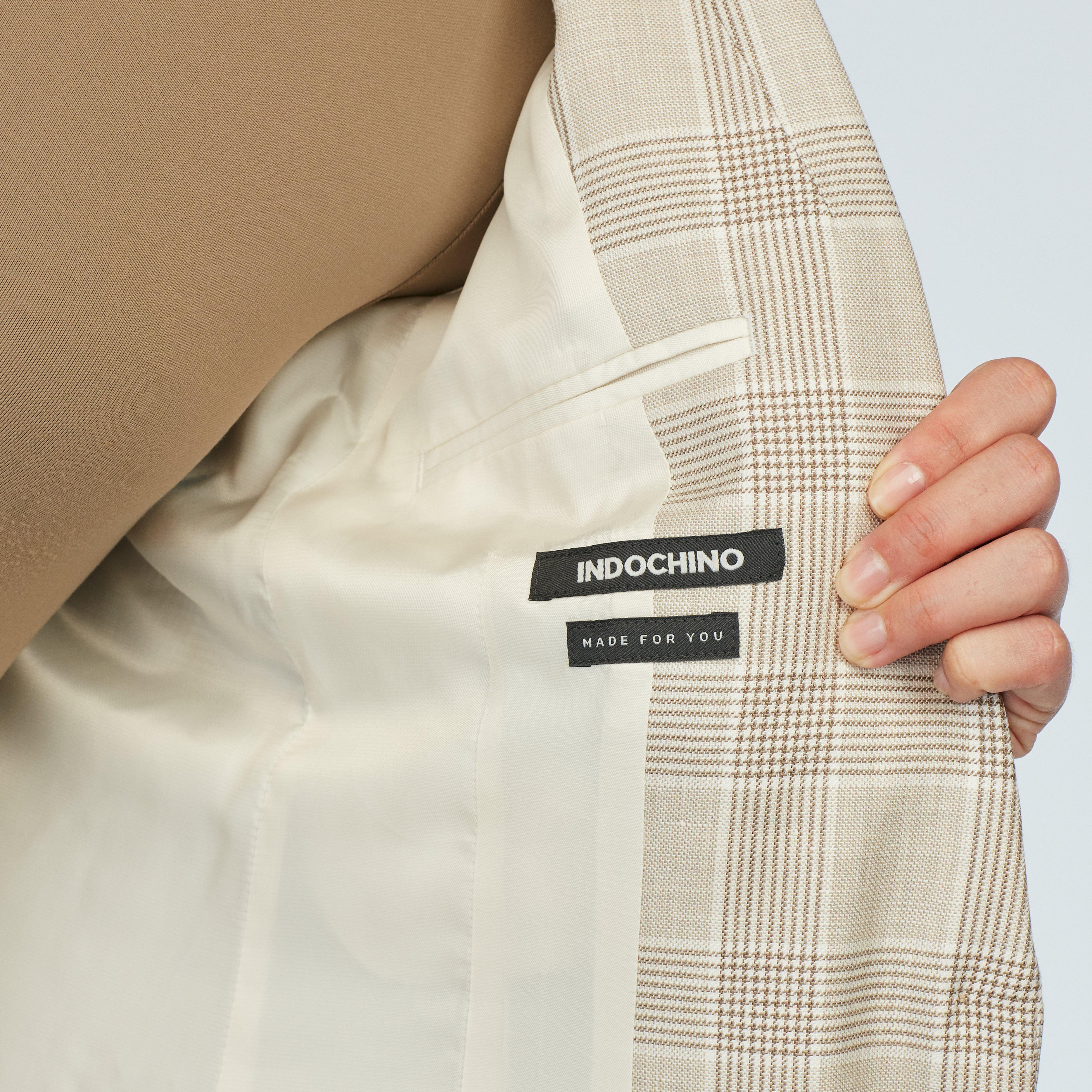 Product thumbnail 3 Sand blazer women - Outwell Plaid Design from Spring / Summer Indochino Collection