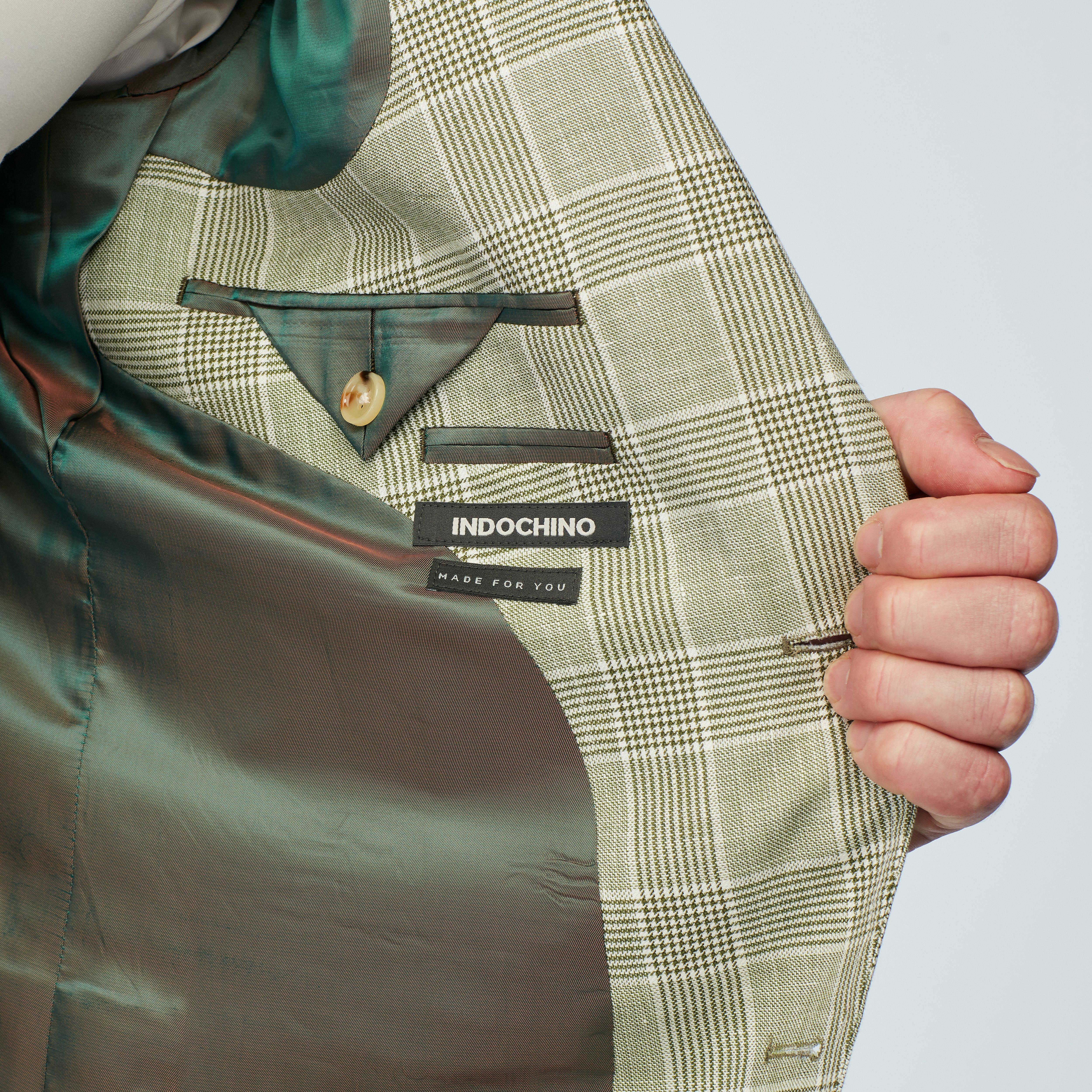 Product thumbnail 3 Green blazer - Outwell Plaid Design from Spring / Summer Indochino Collection