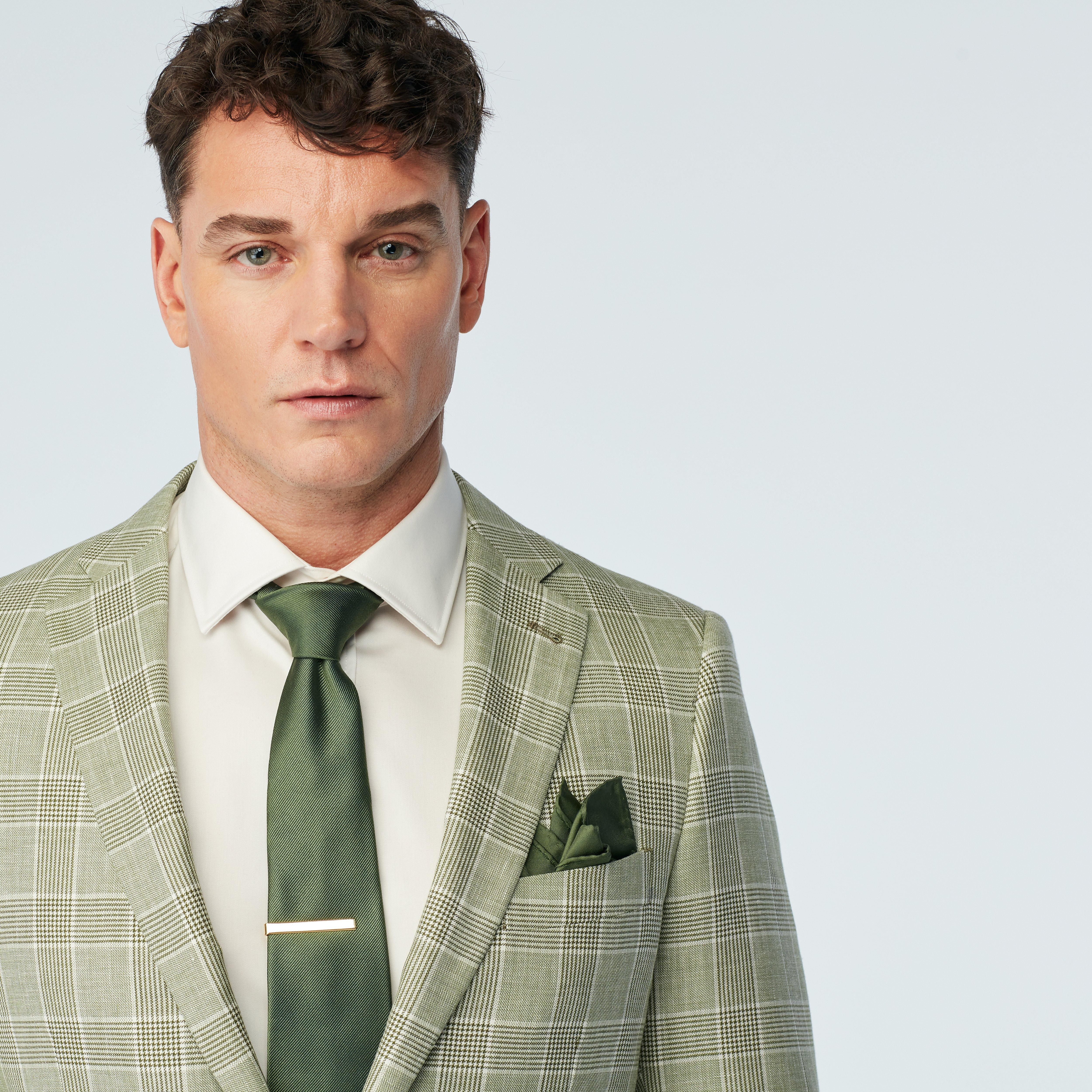 Product thumbnail 4 Green blazer - Outwell Plaid Design from Spring / Summer Indochino Collection
