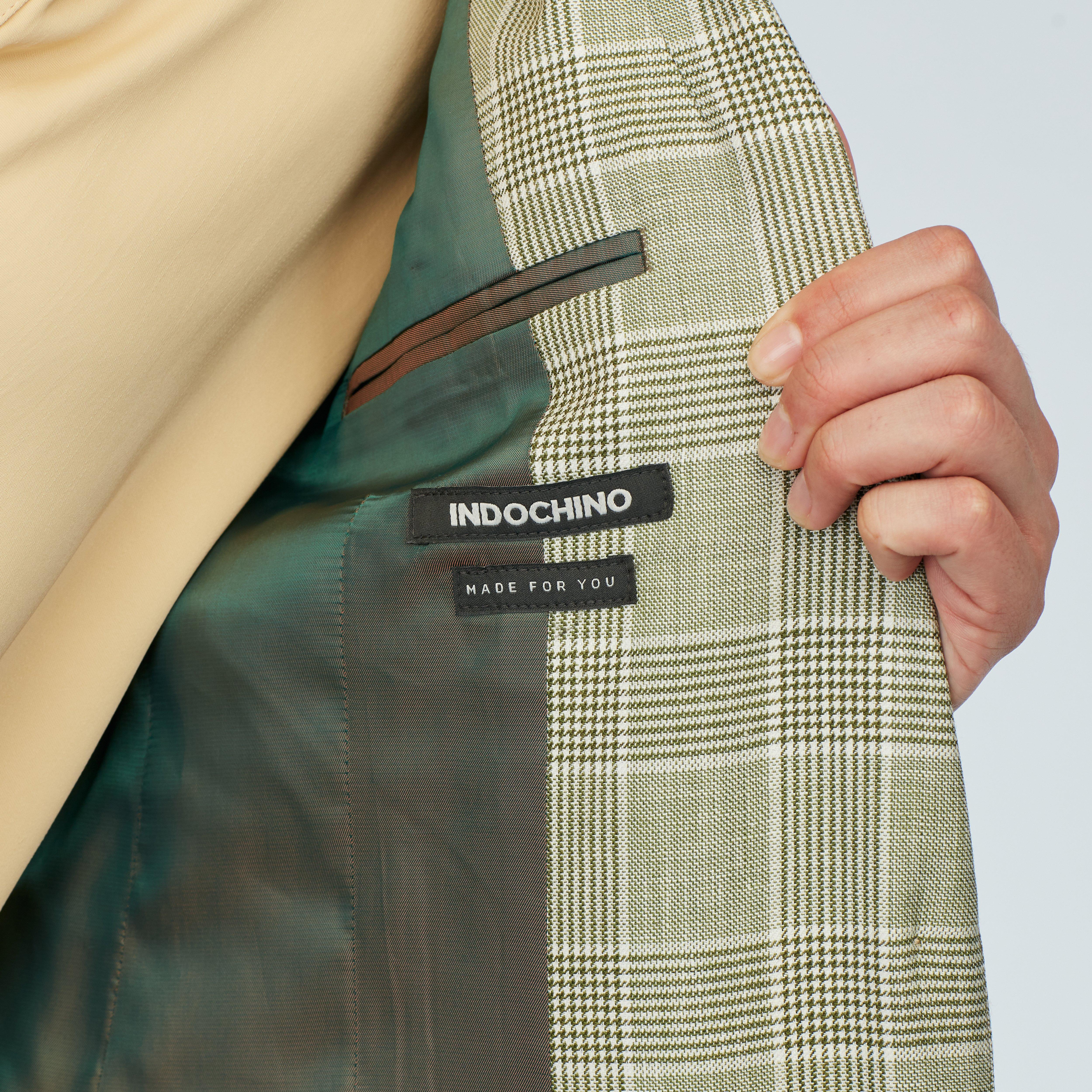 Product thumbnail 3 Green blazer women - Outwell Plaid Design from Spring / Summer Indochino Collection