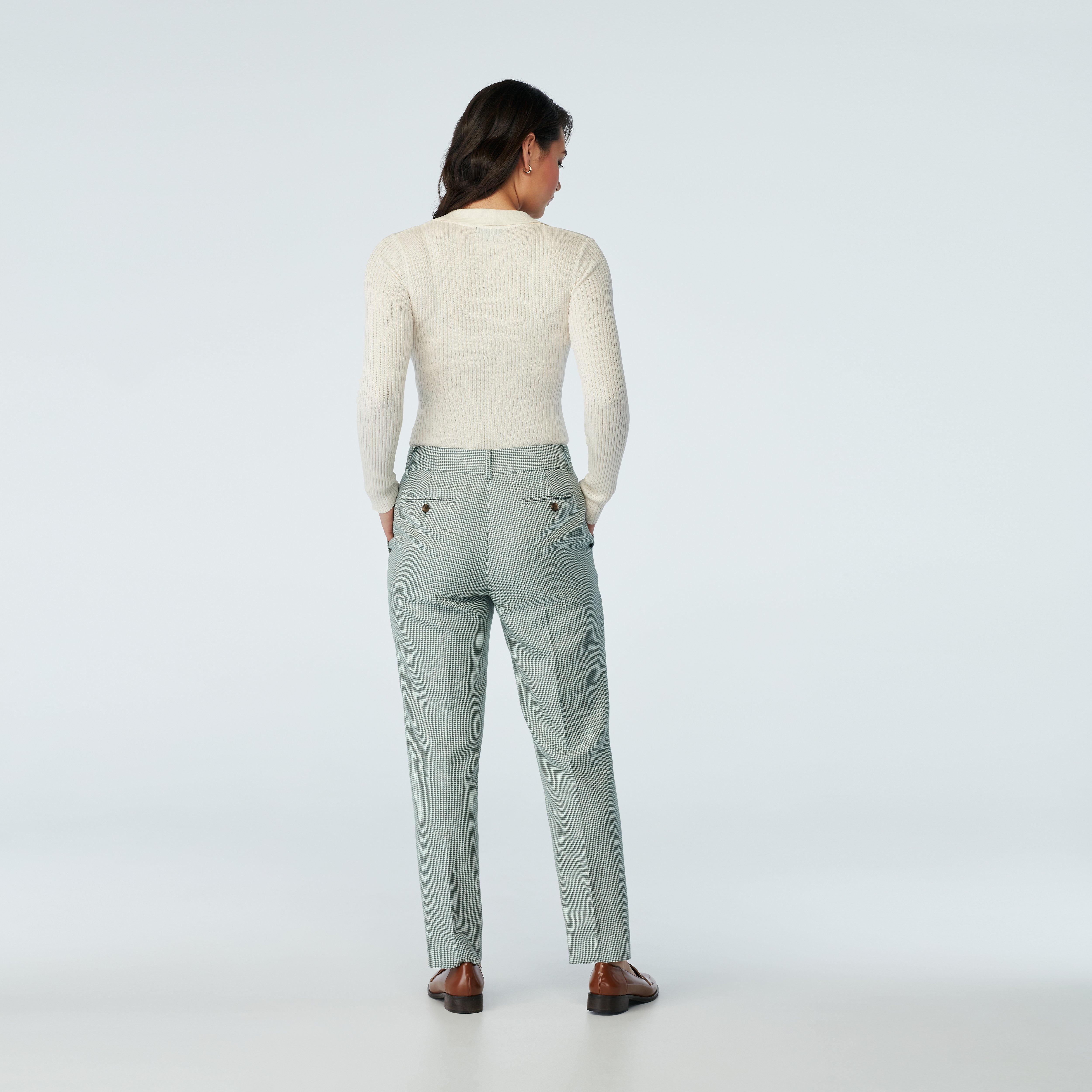 Product thumbnail 4 Teal suit women - Ockbrook Houndstooth Design from Spring / Summer Indochino Collection