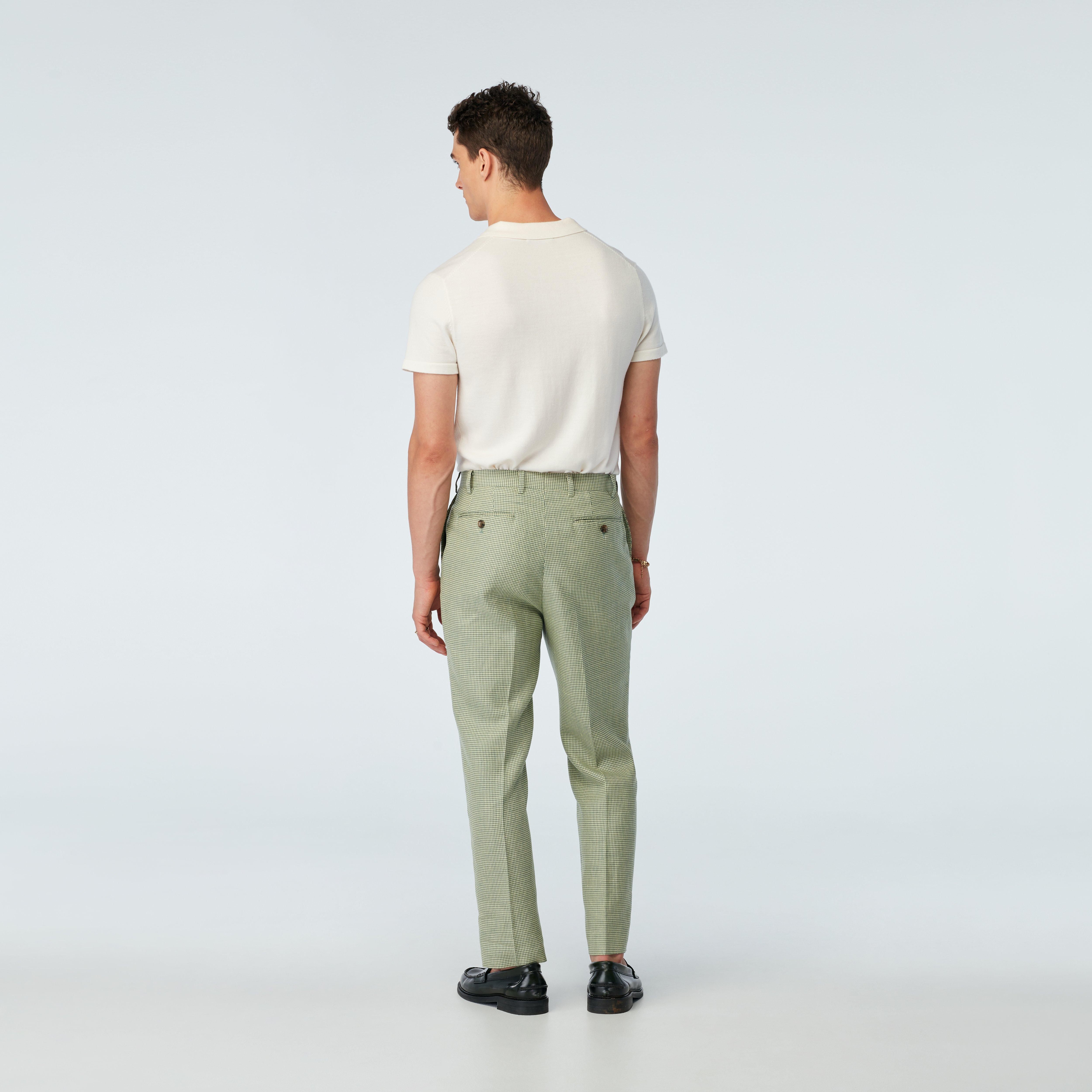 Product thumbnail 4 Green suit - Ockbrook Houndstooth Design from Spring / Summer Indochino Collection