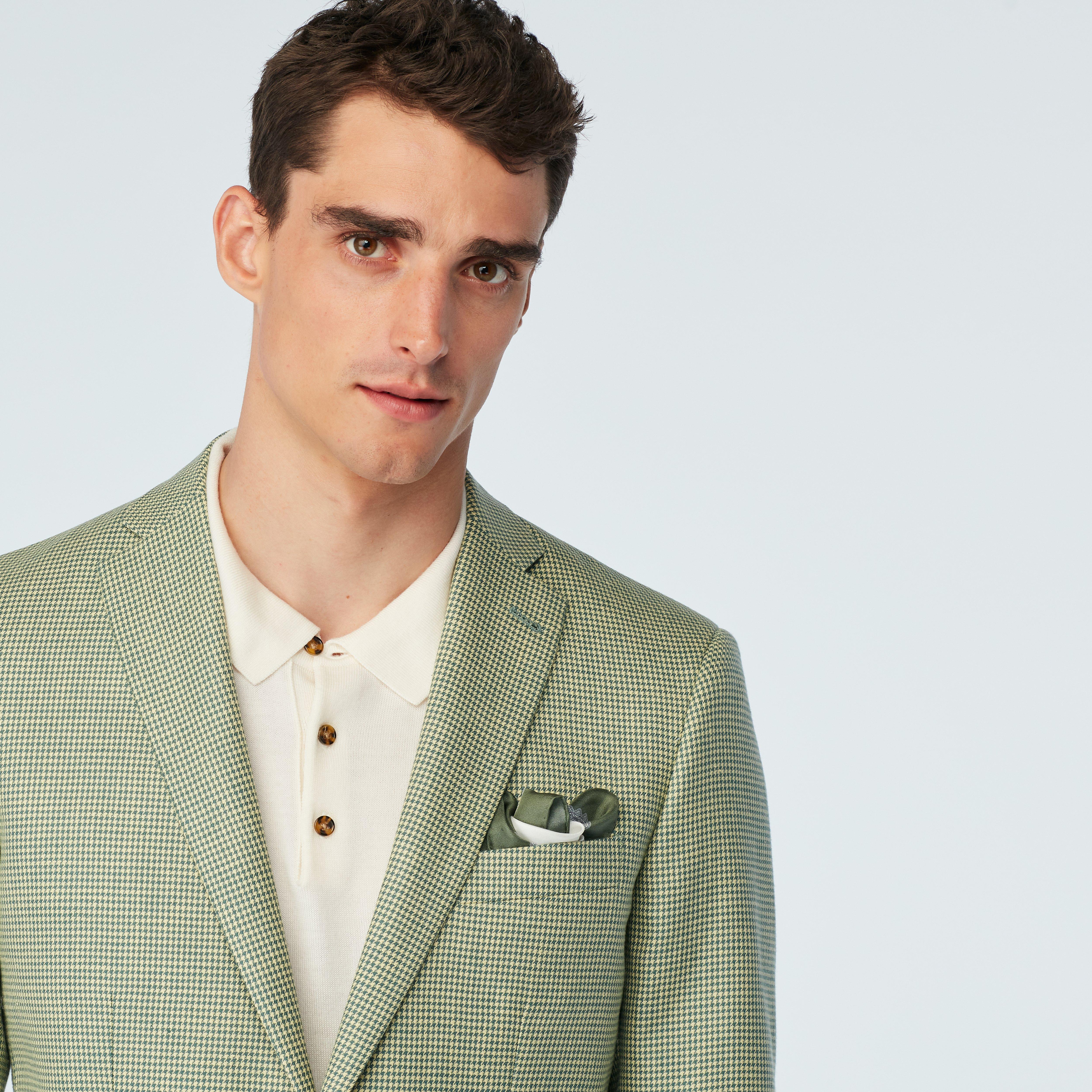 Product thumbnail 6 Green suit - Ockbrook Houndstooth Design from Spring / Summer Indochino Collection