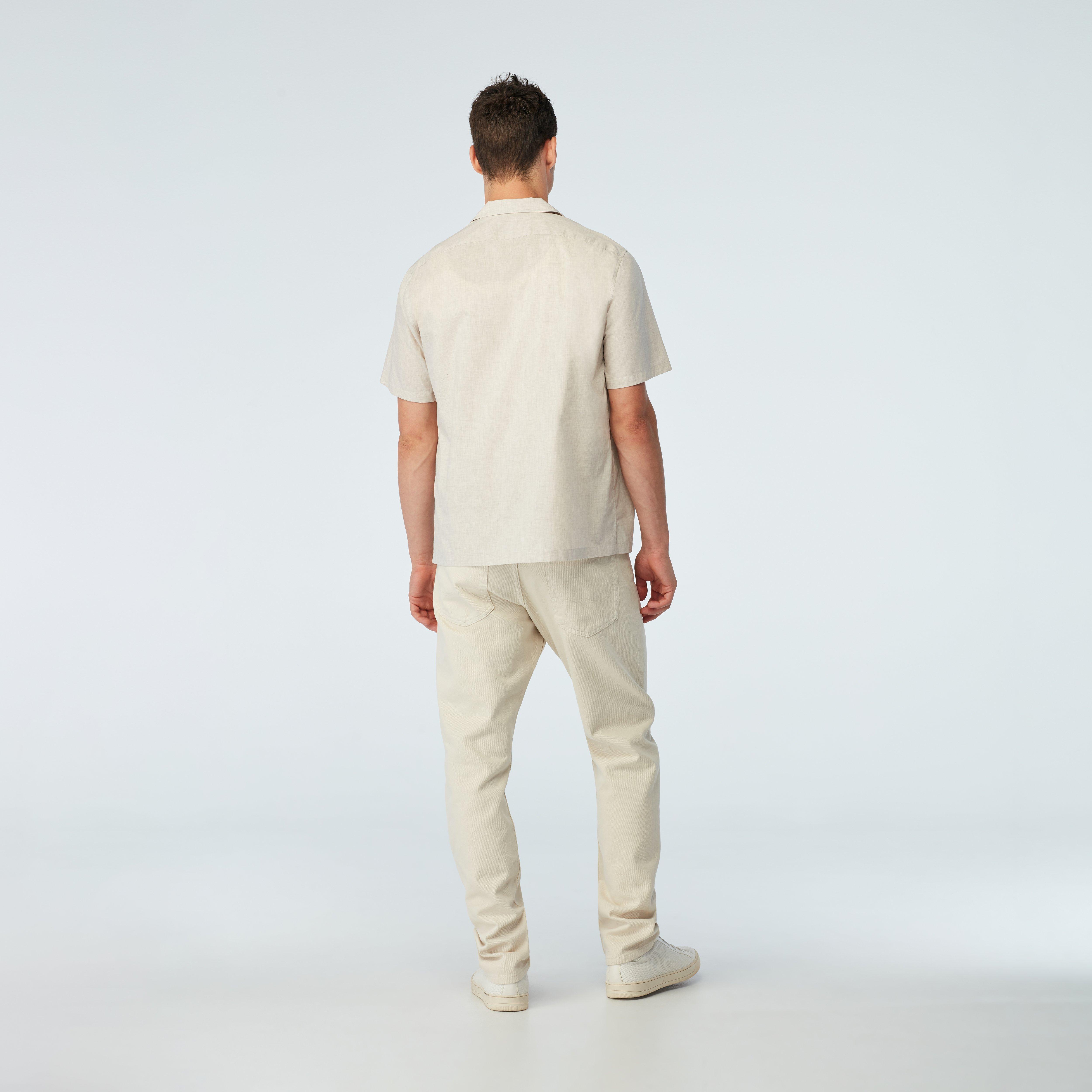 Product thumbnail 2 Cream campshirt - Ospringe Solid Design from Spring / Summer Indochino Collection