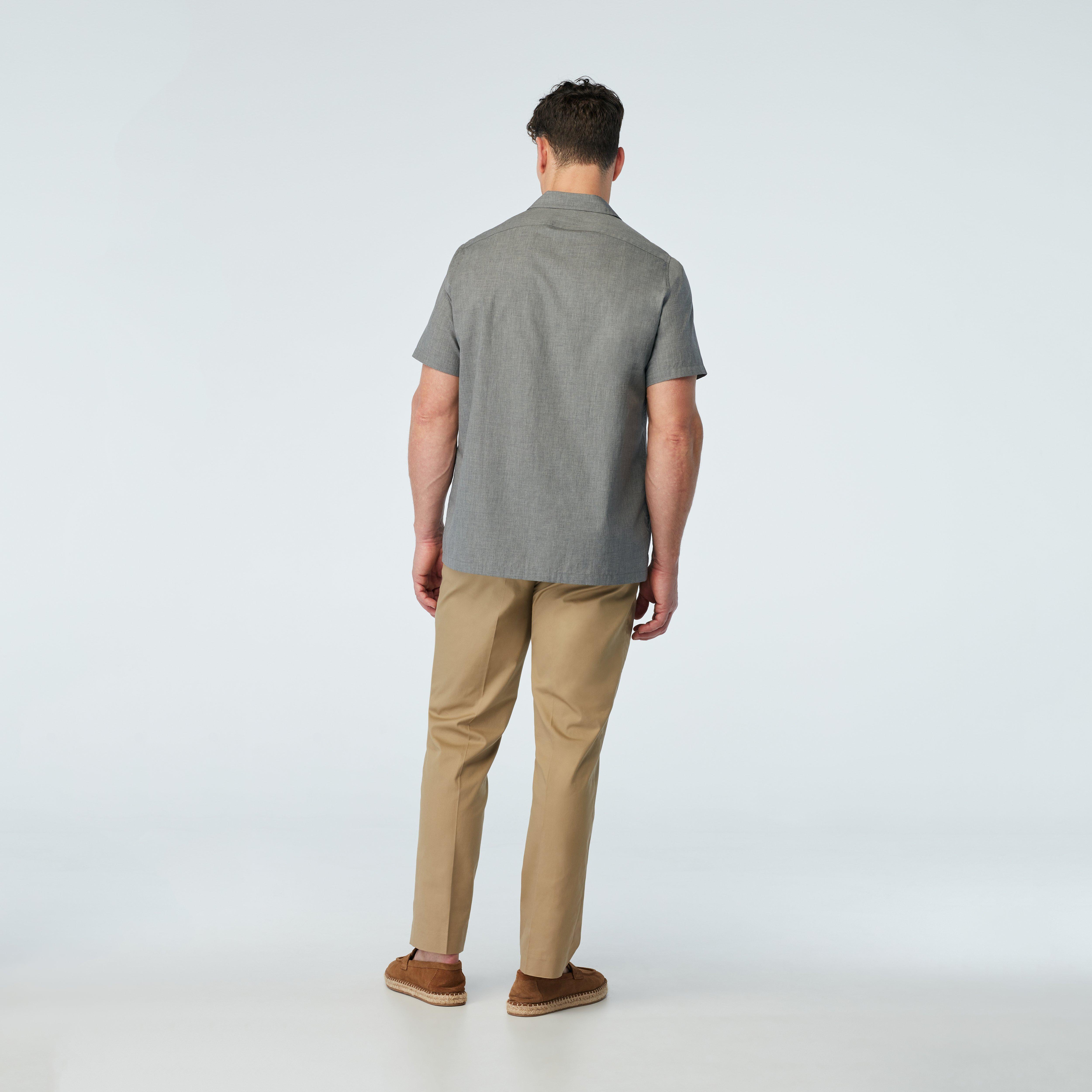 Product thumbnail 2 Gray campshirt - Ospringe Solid Design from Spring / Summer Indochino Collection