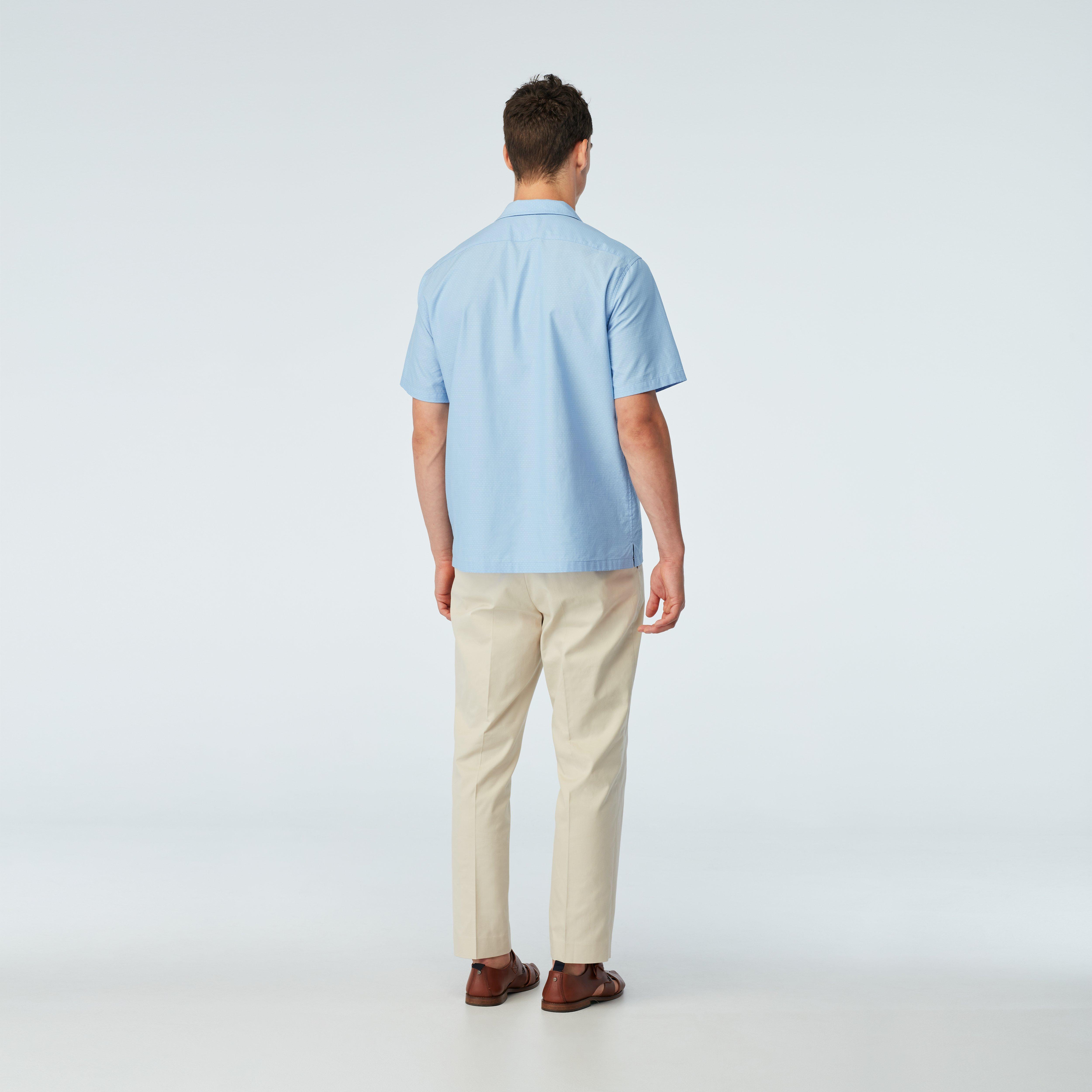 Product thumbnail 2 Blue campshirt - Oxley Pattern Design from Spring / Summer Indochino Collection