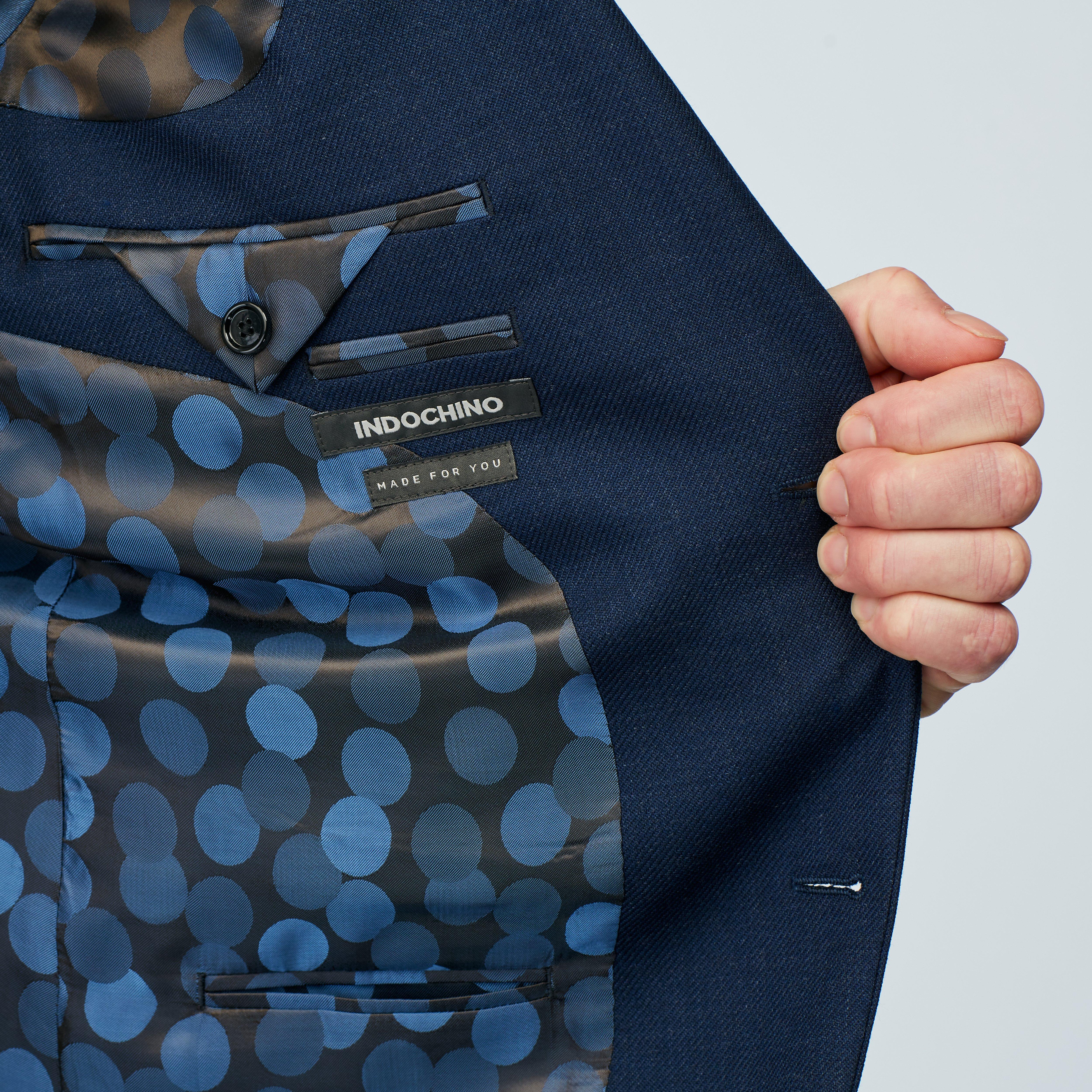 Product thumbnail 3 Navy blazer - Hatton Solid Design from Luxury Indochino Collection