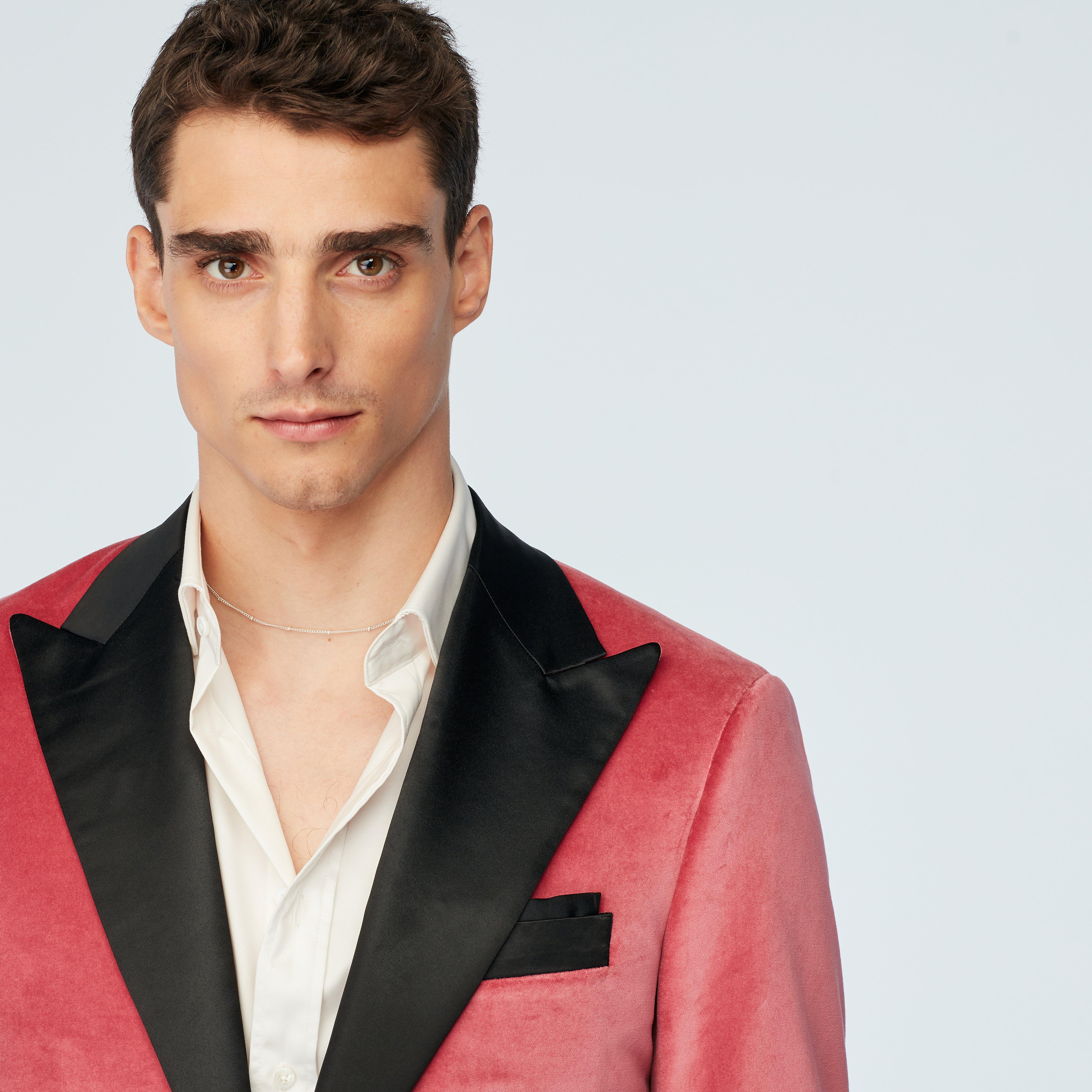 Product thumbnail 6 Pink suit - Hardford Solid Design from Tuxedo Indochino Collection
