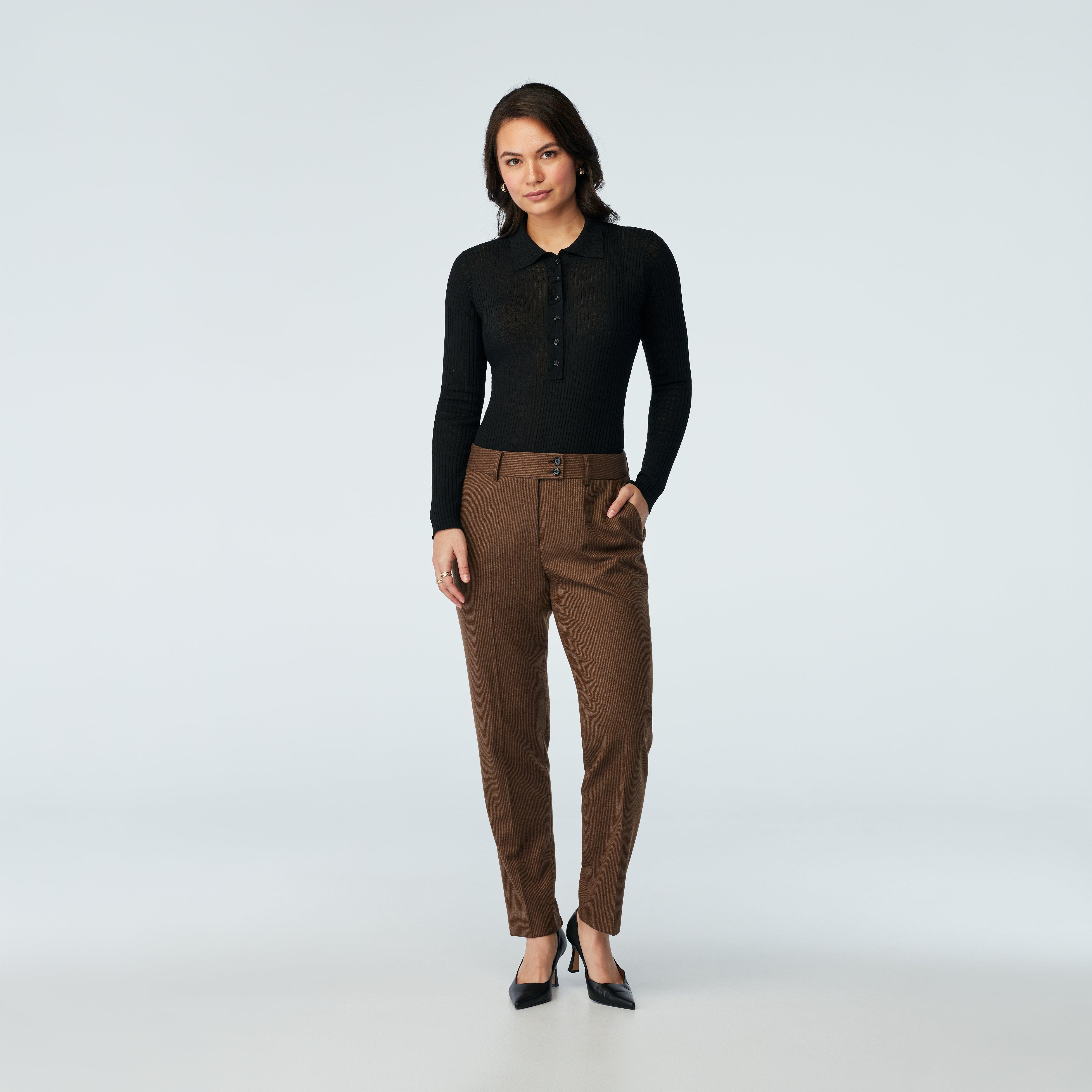 Product thumbnail 3 Brown suit women - Solid Design from Indochino Collection