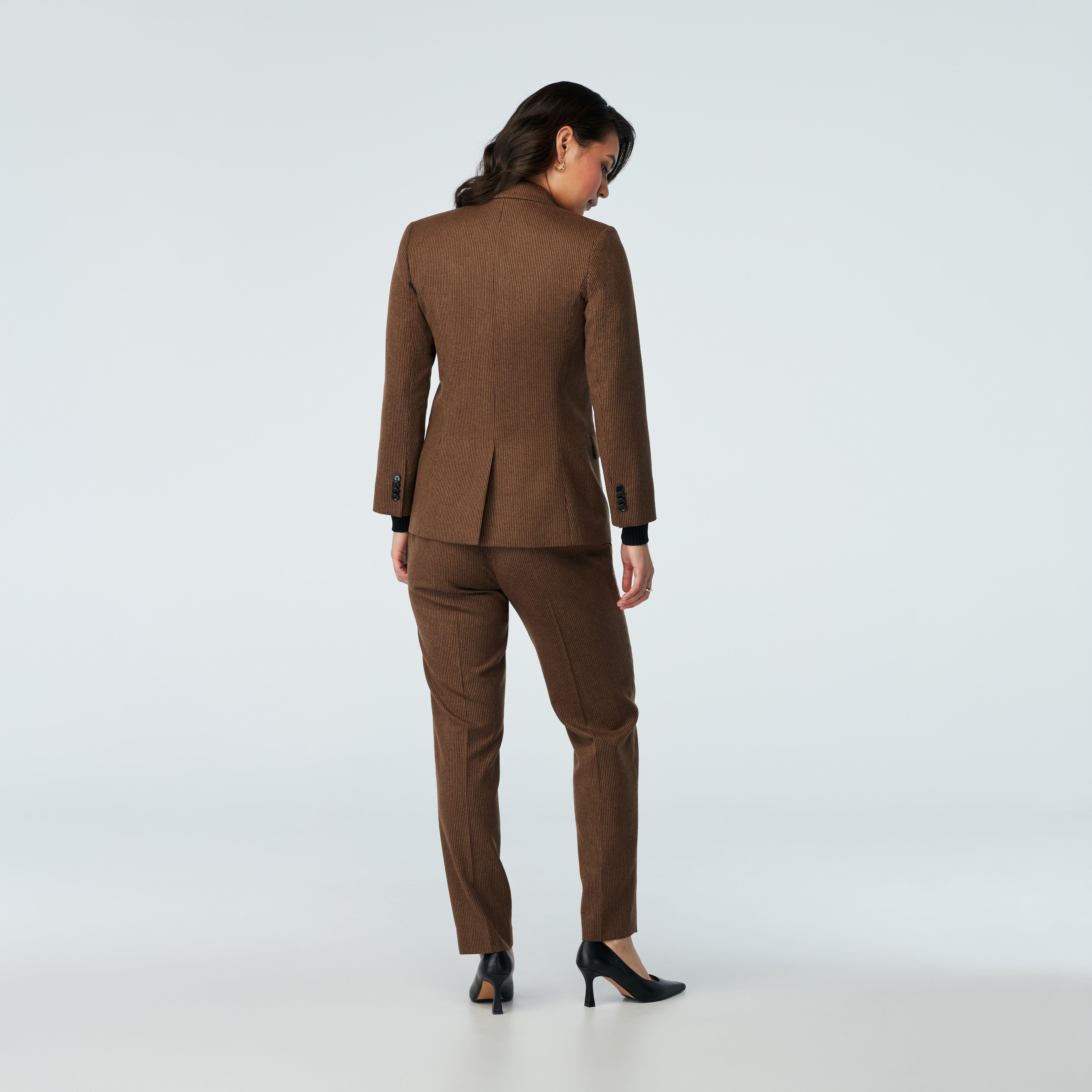 Product thumbnail 2 Brown blazer women - Solid Design from Indochino Collection