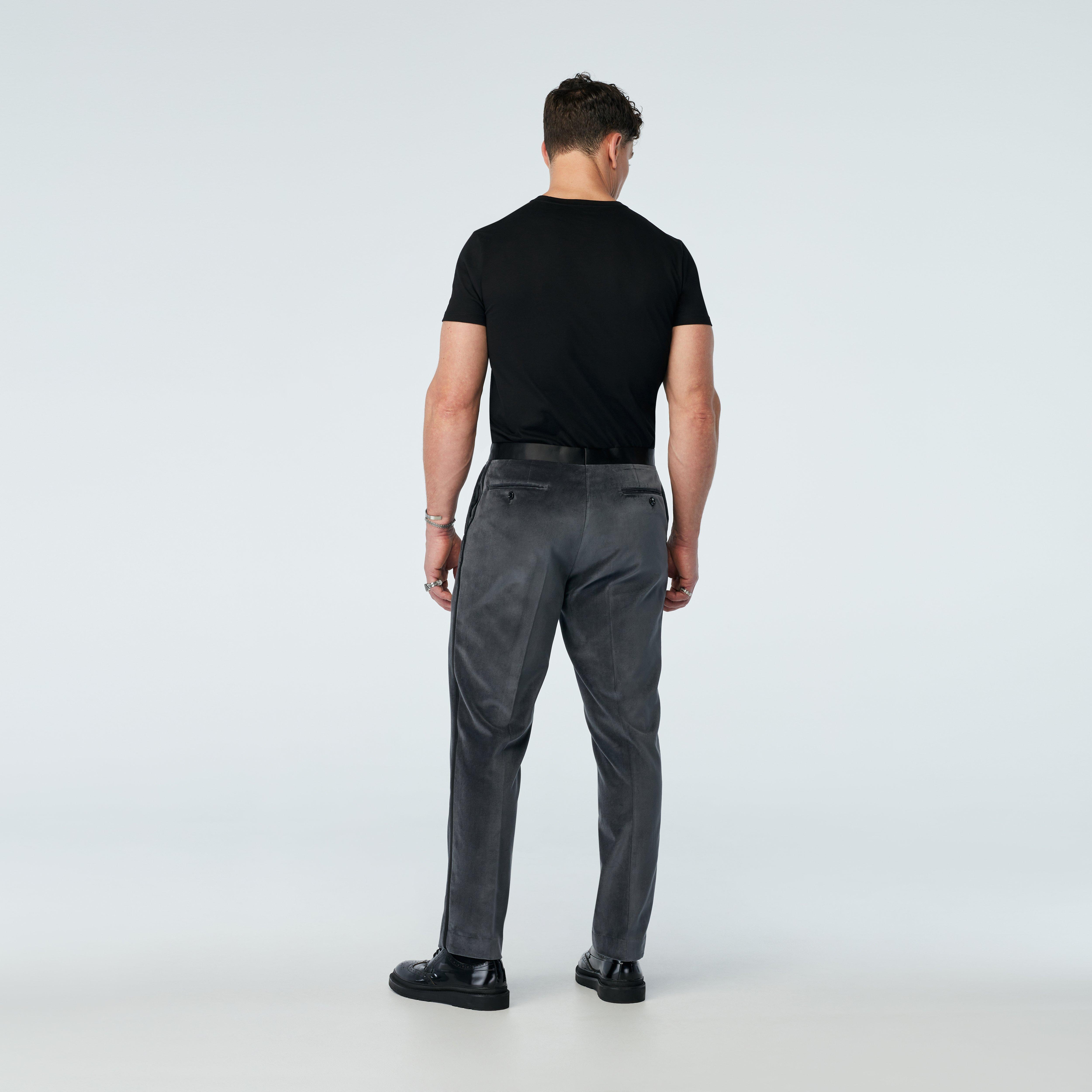 Product thumbnail 2 Gray pants - Hardford Solid Design from Tuxedo Indochino Collection