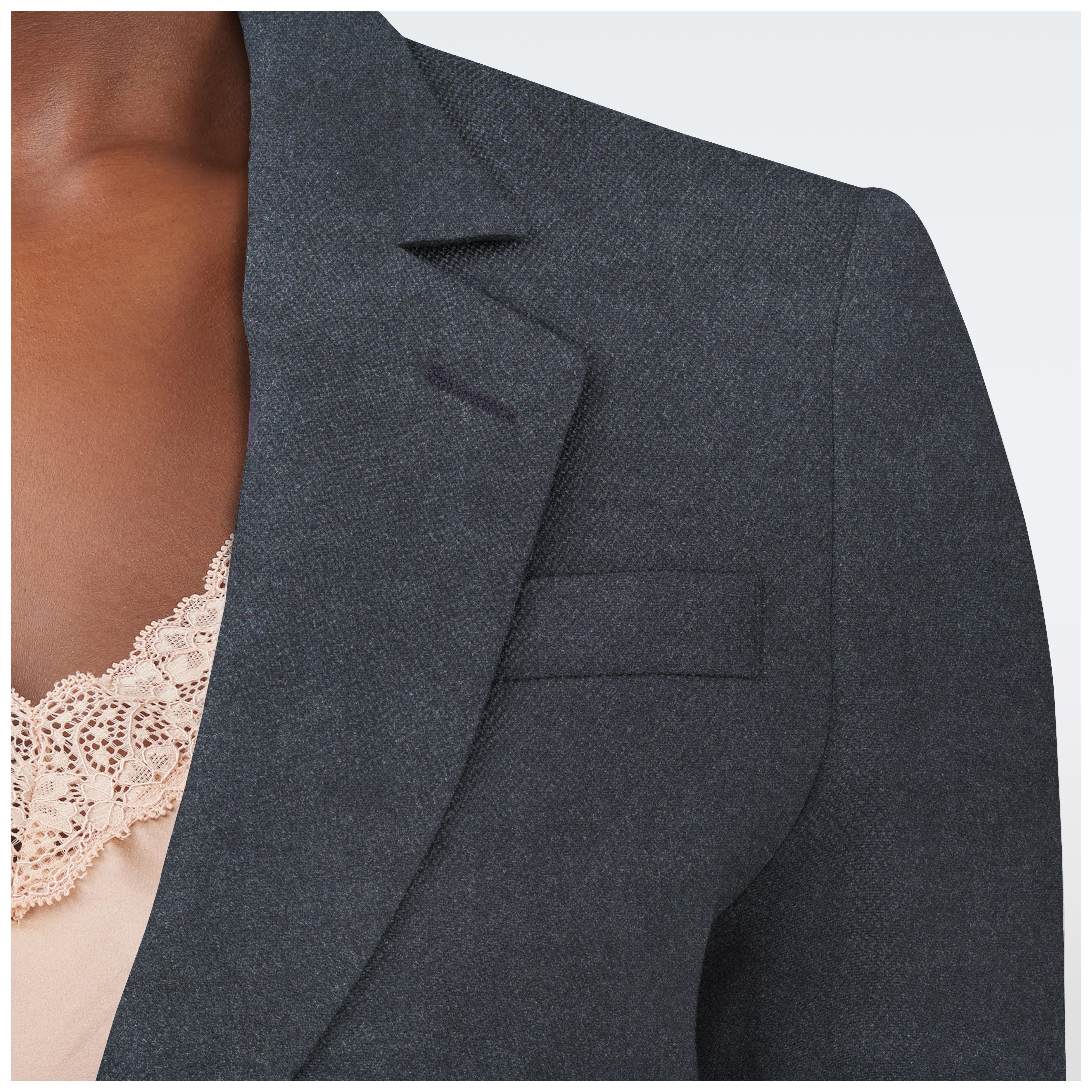 Product thumbnail 4 Gray blazer women - Hardford Solid Design from Premium Indochino Collection