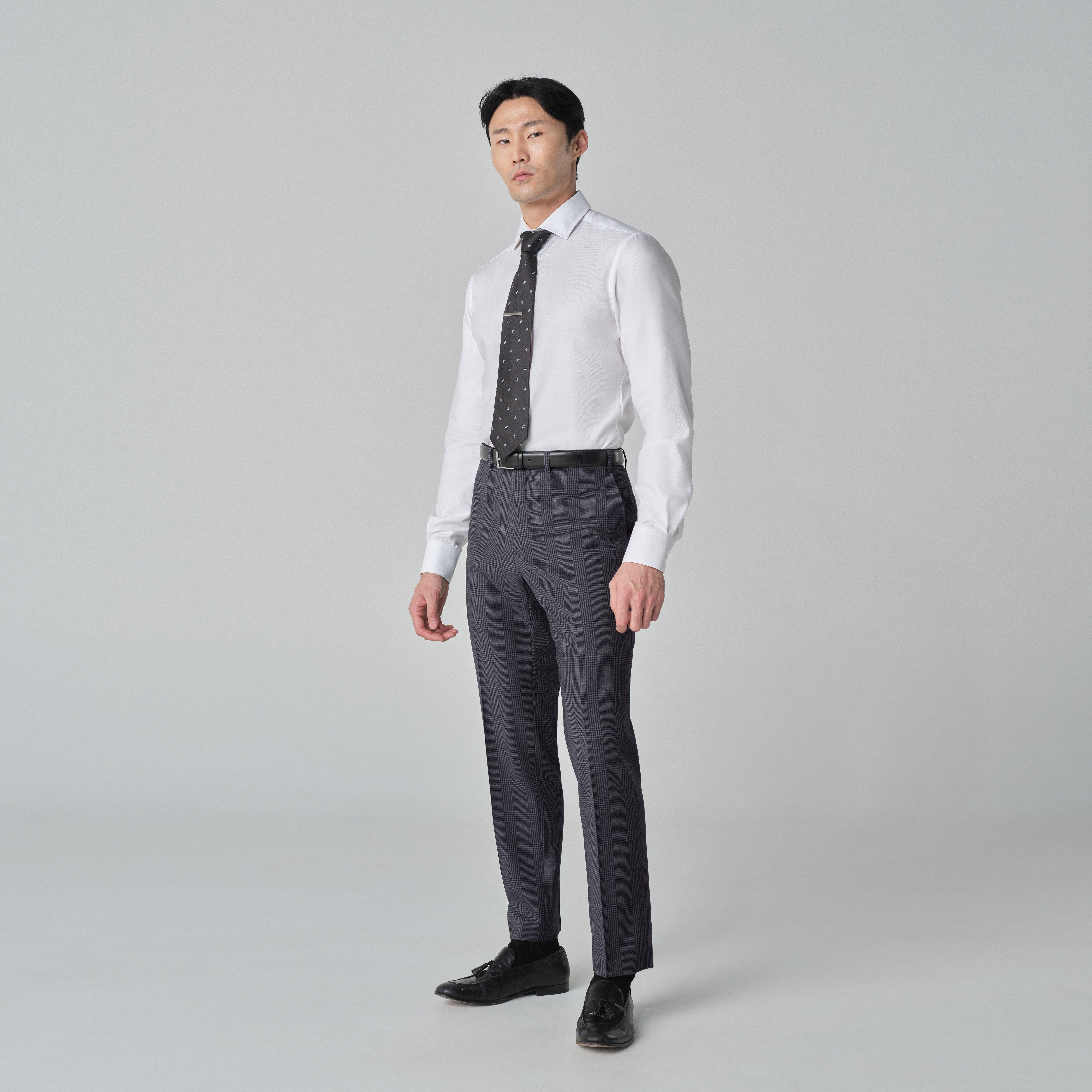 Product thumbnail 3 Teal suit - Milano Checked Design from Italian Indochino Collection