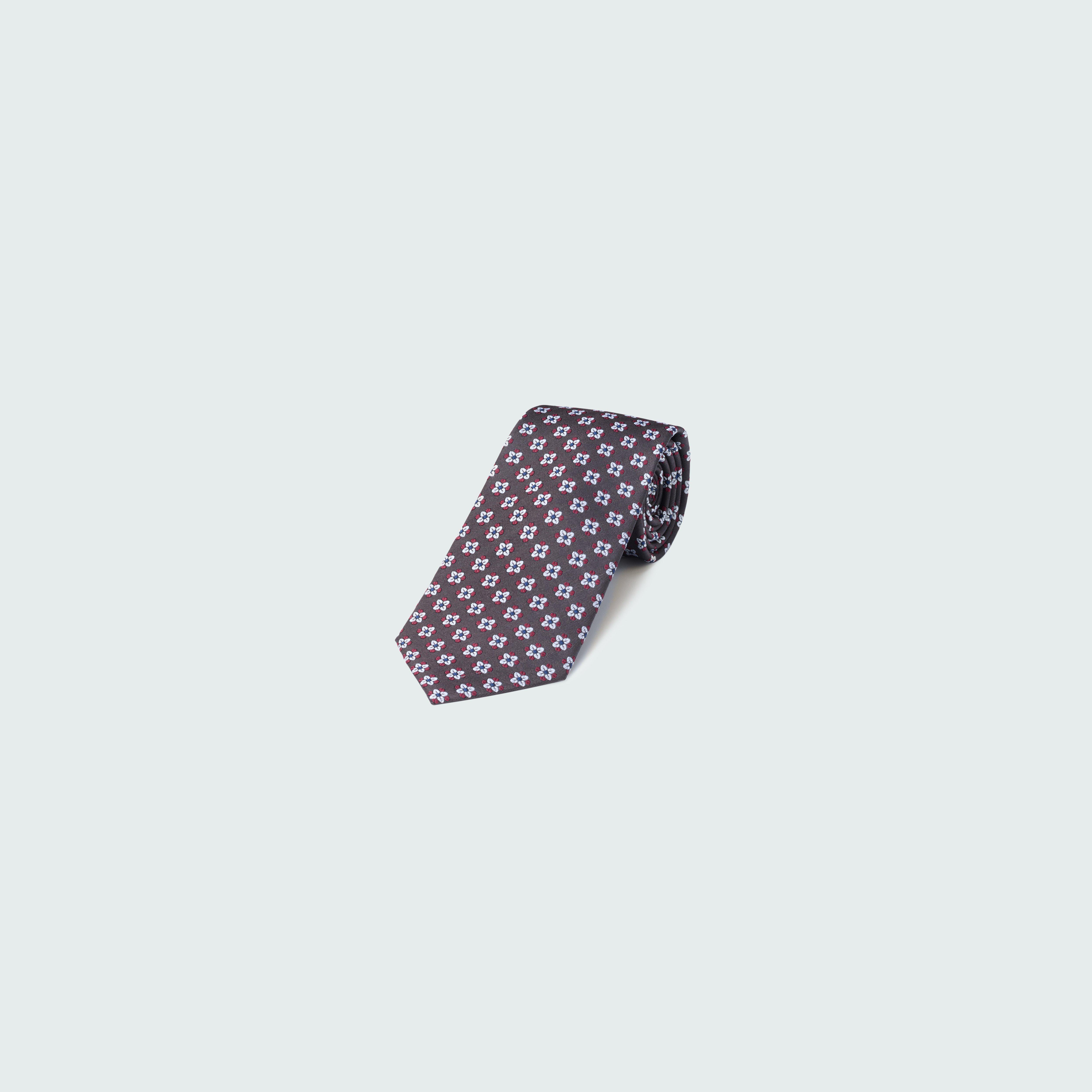 Brown tie - Print Design from Premium Indochino Collection