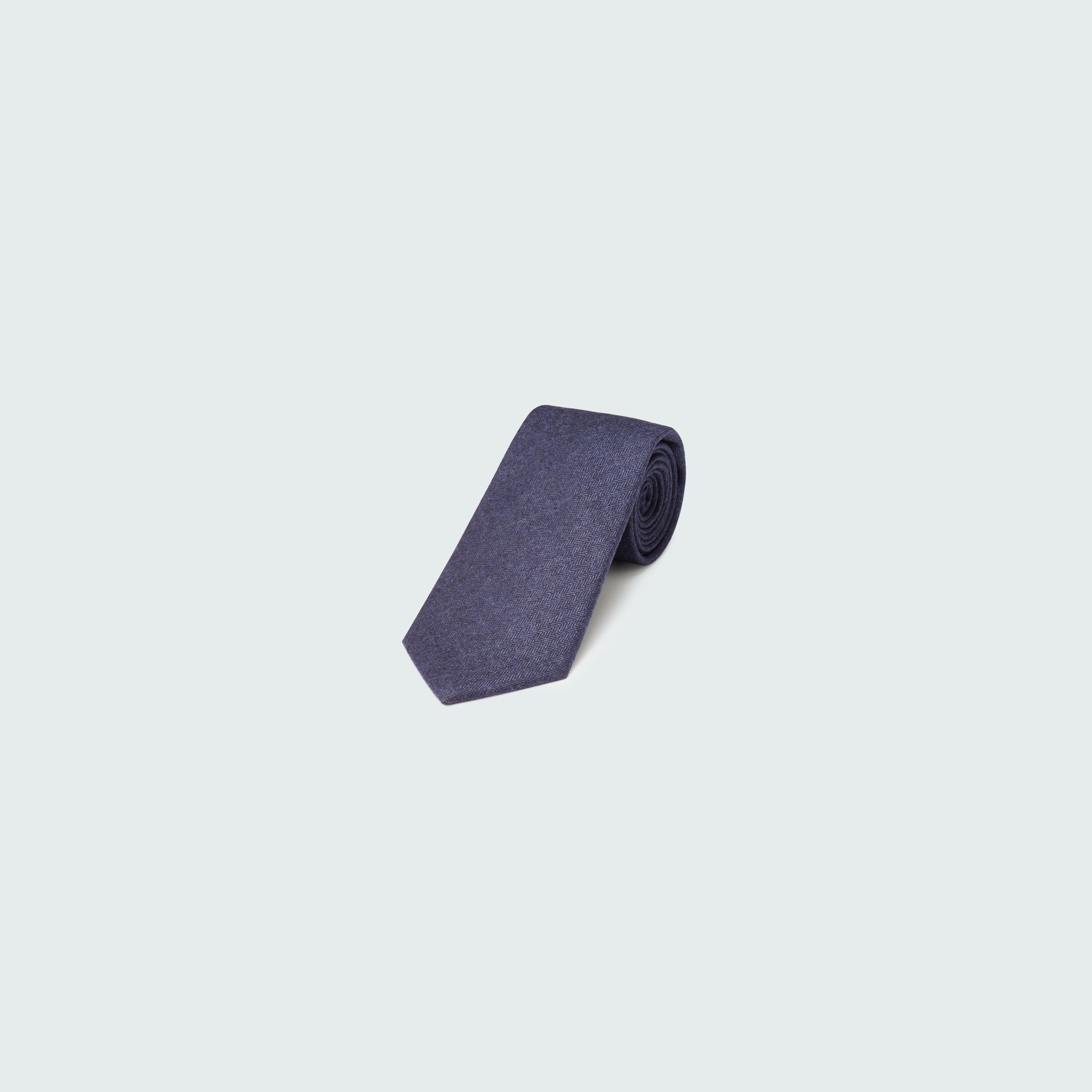 Navy tie - Print Design from Premium Indochino Collection