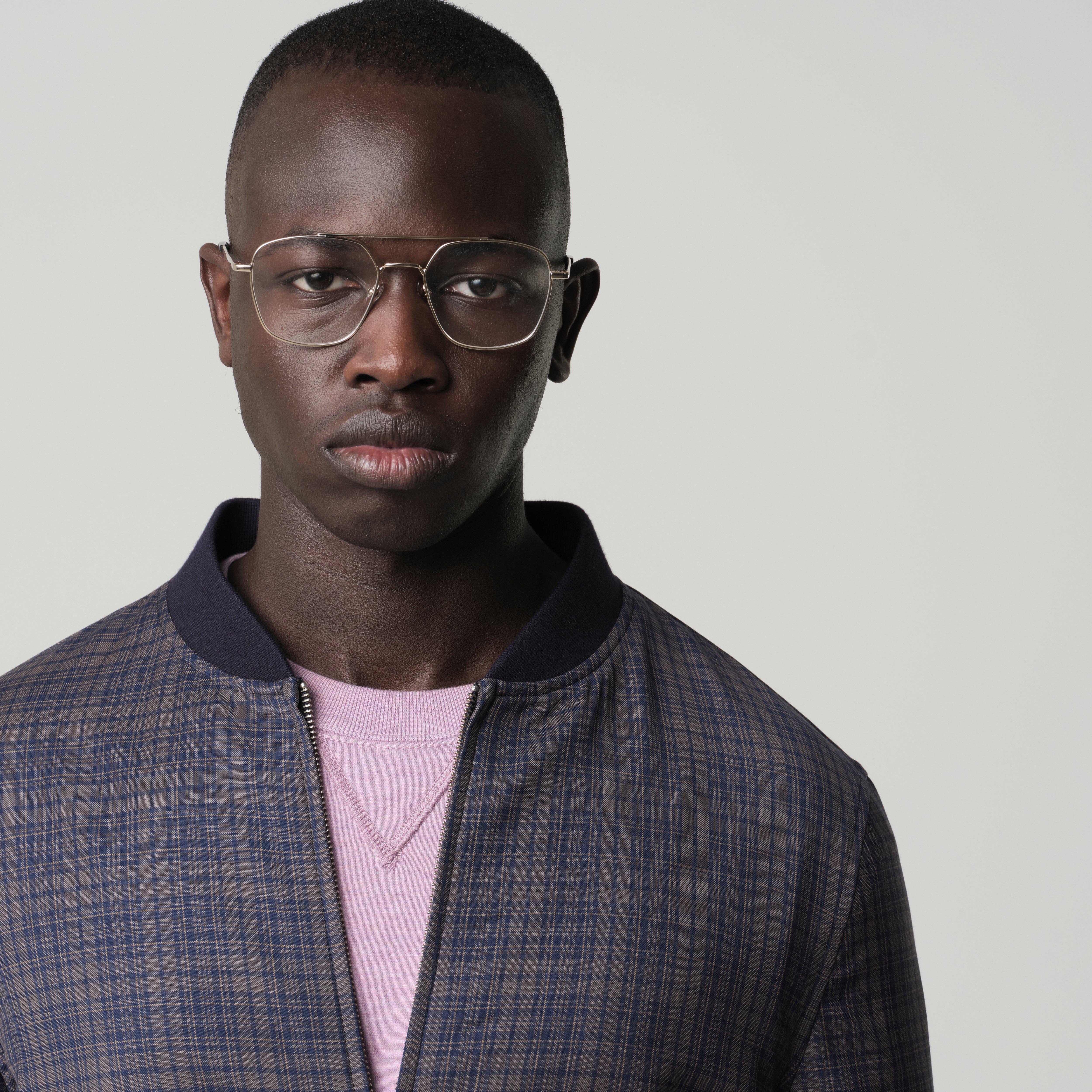 Product thumbnail 4 Brown bomberjacket - Paxton Plaid Design from Premium Indochino Collection