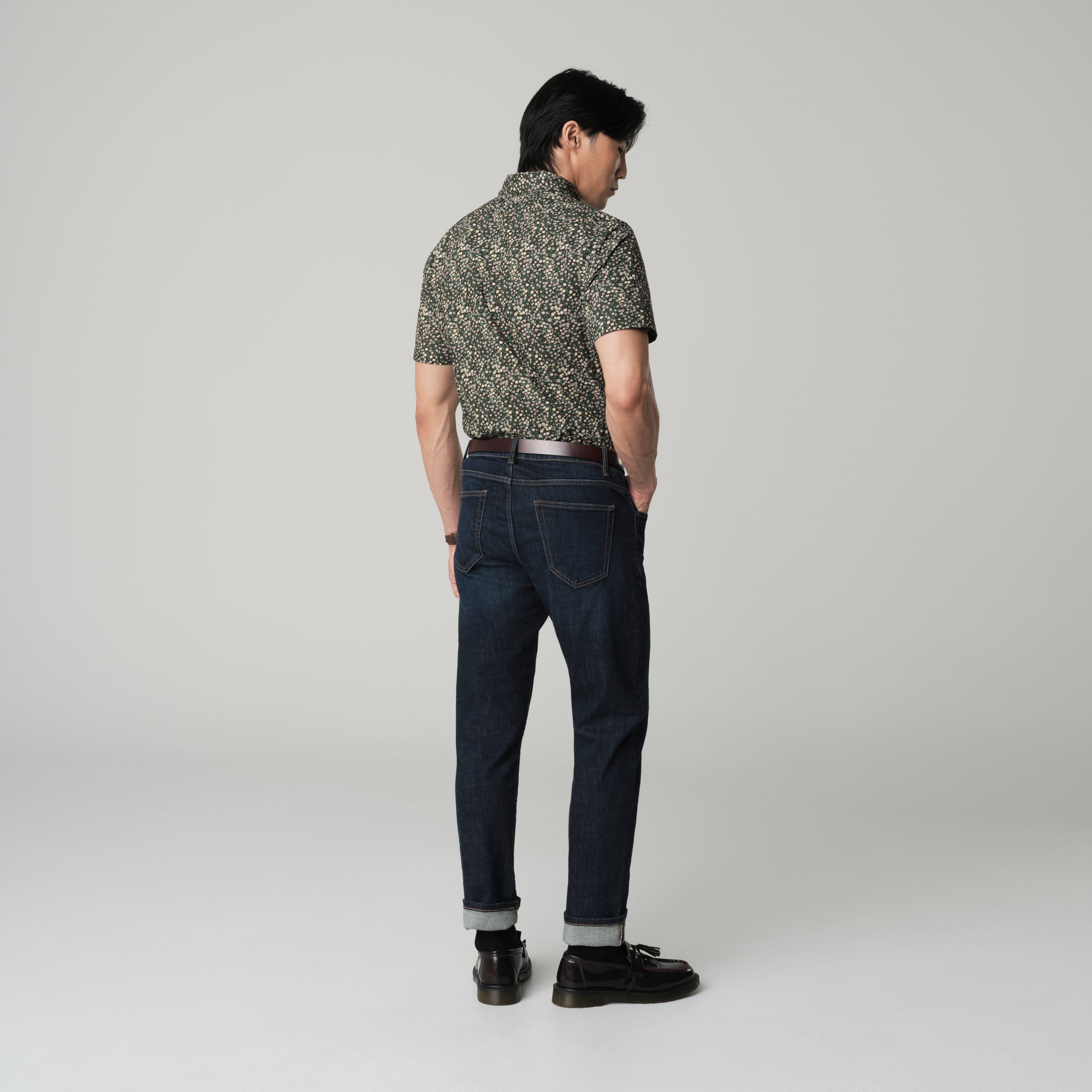 Product thumbnail 2 Olive shirt - London Print Design from Indochino Collection