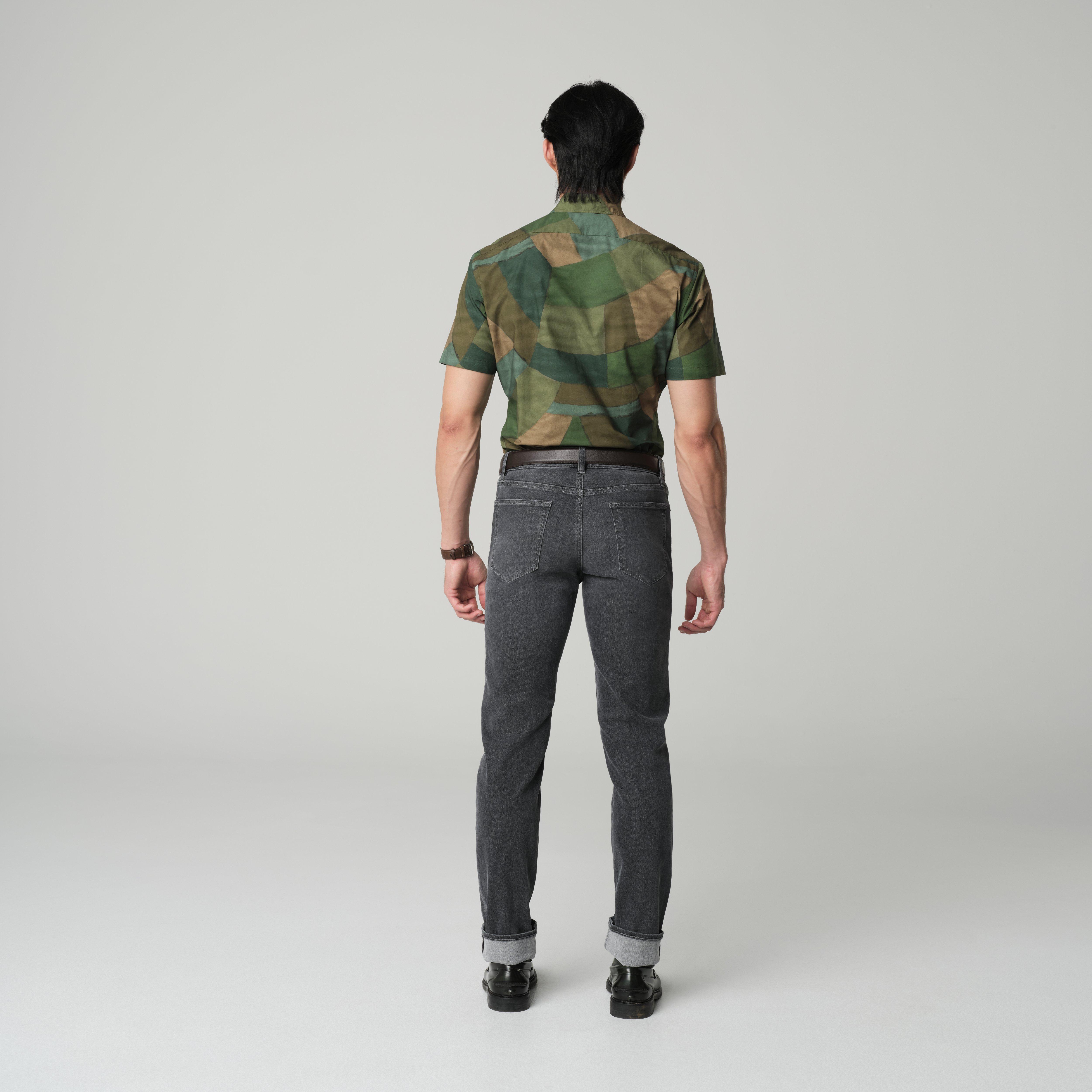 Product thumbnail 2 Olive shirt - London Print Design from Indochino Collection
