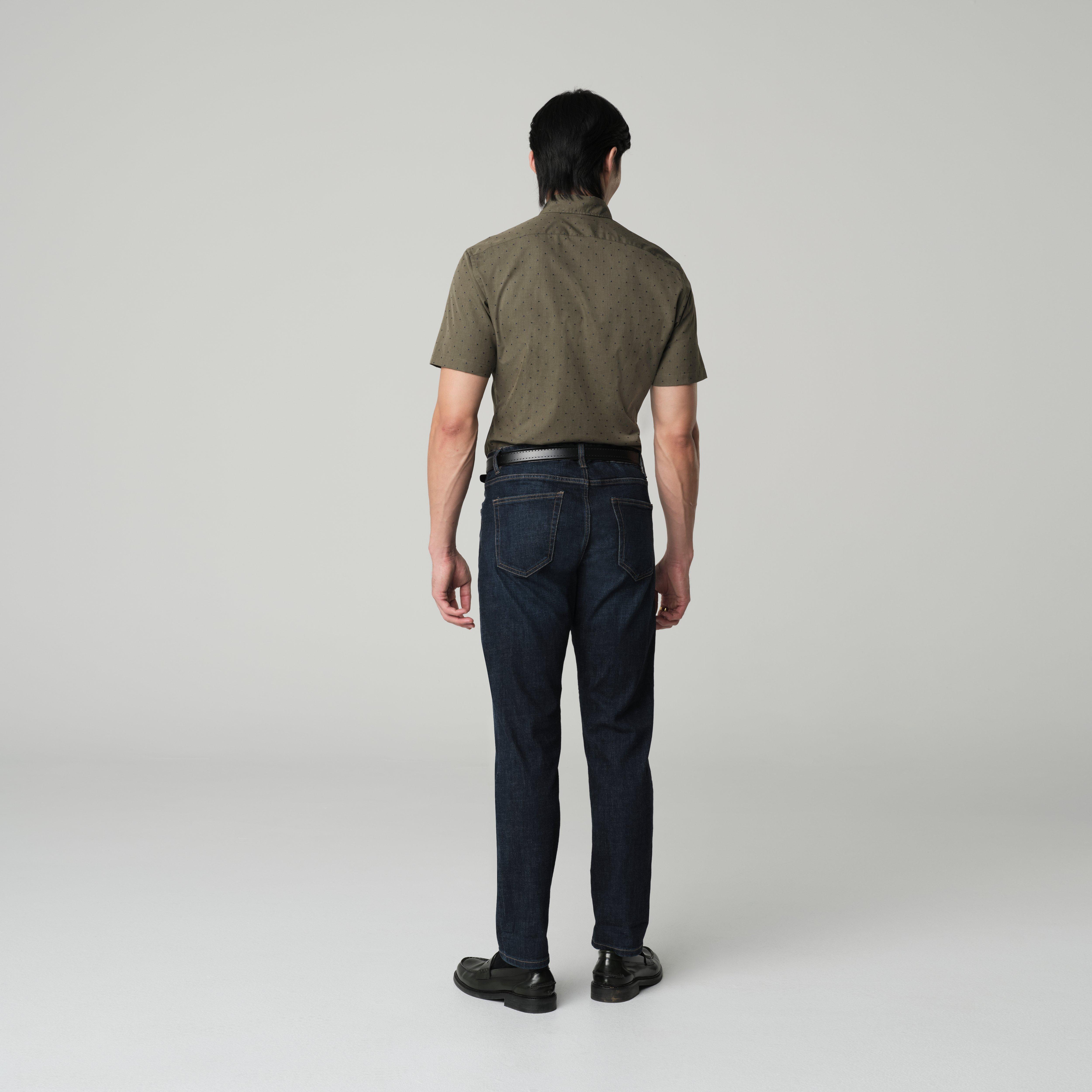 Product thumbnail 2 Olive shirt - Paddington Solid Design from Indochino Collection