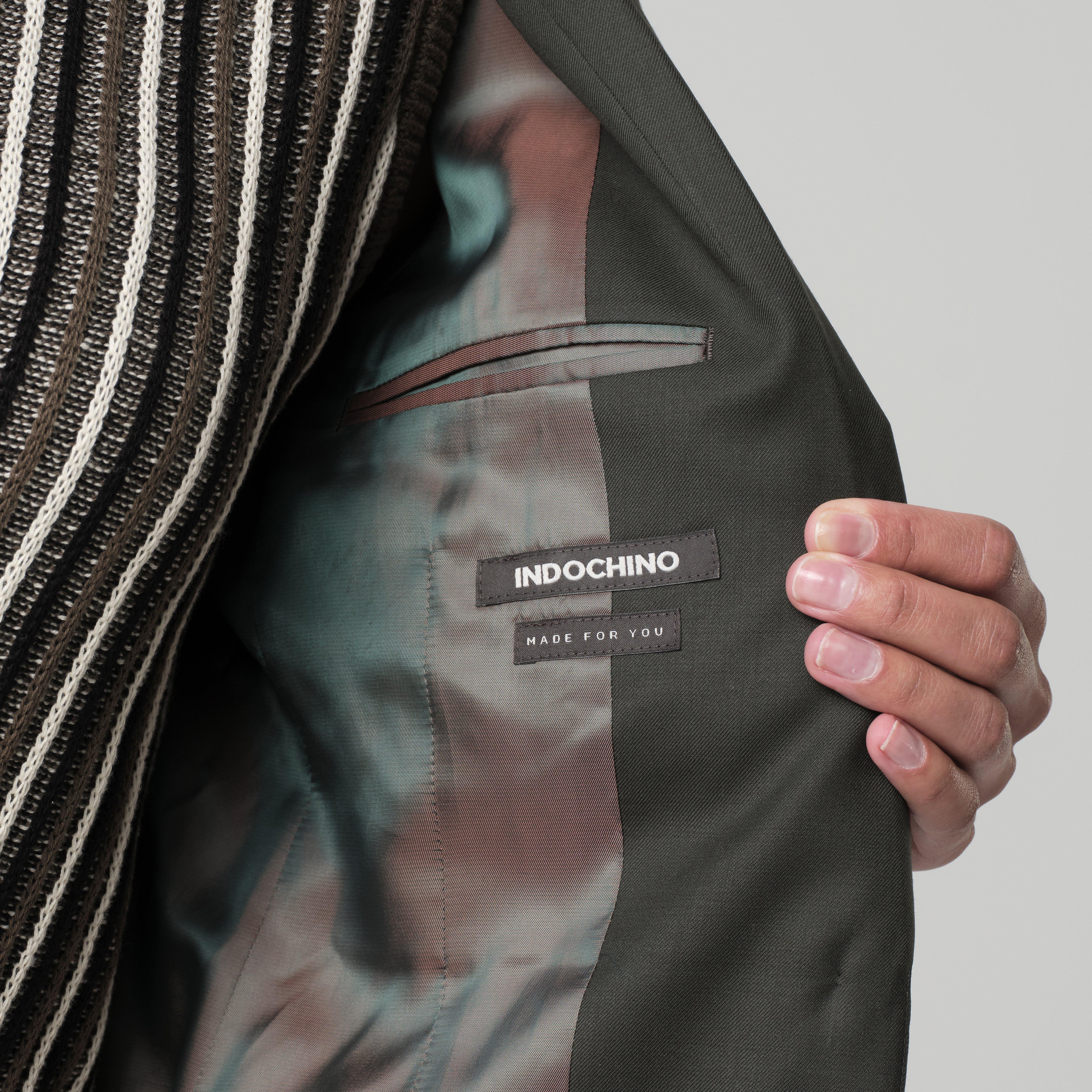 Product thumbnail 3 Olive blazer women - Highbridge Solid Design from Luxury Indochino Collection
