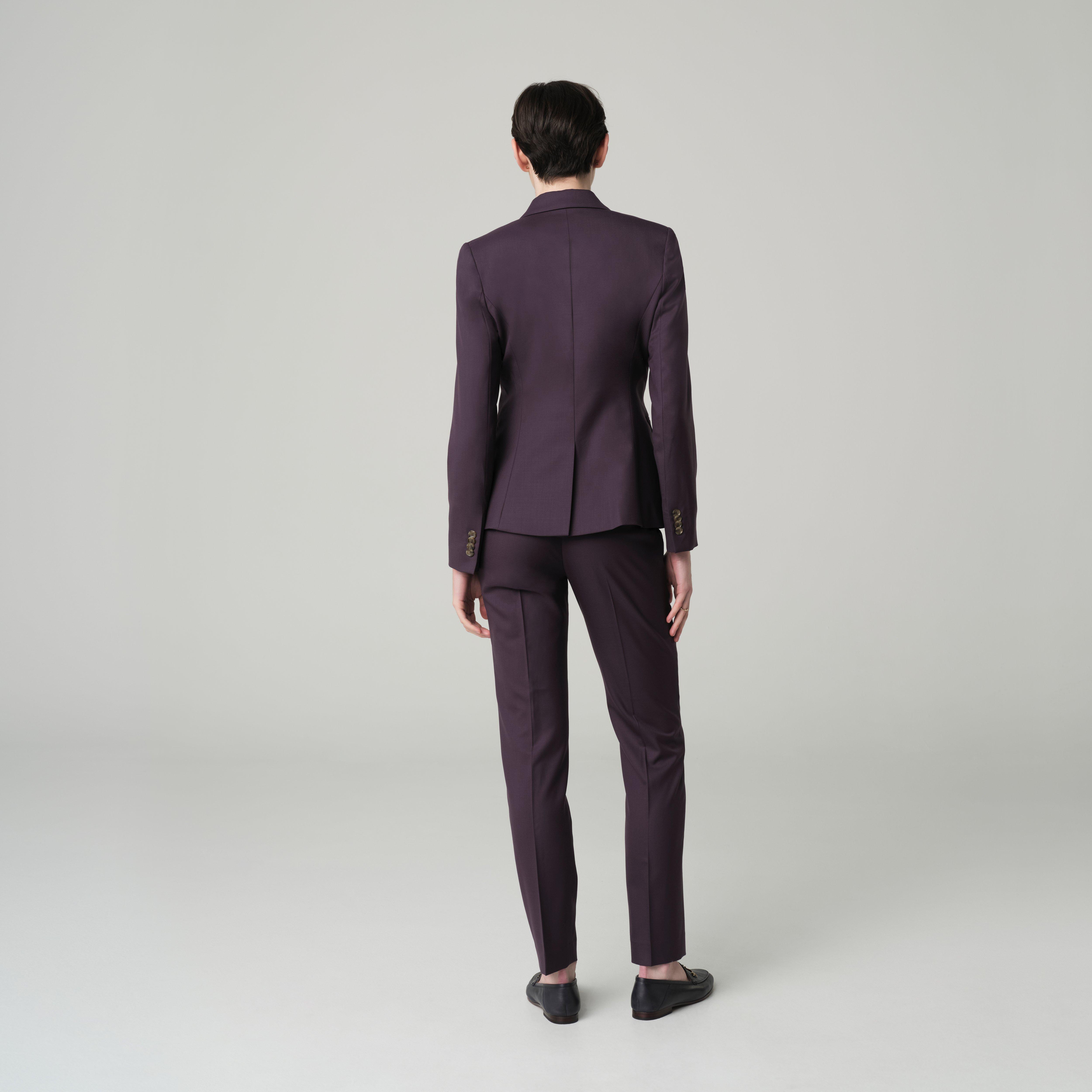Product thumbnail 2 Purple suit women - Highbridge Solid Design from Luxury Indochino Collection