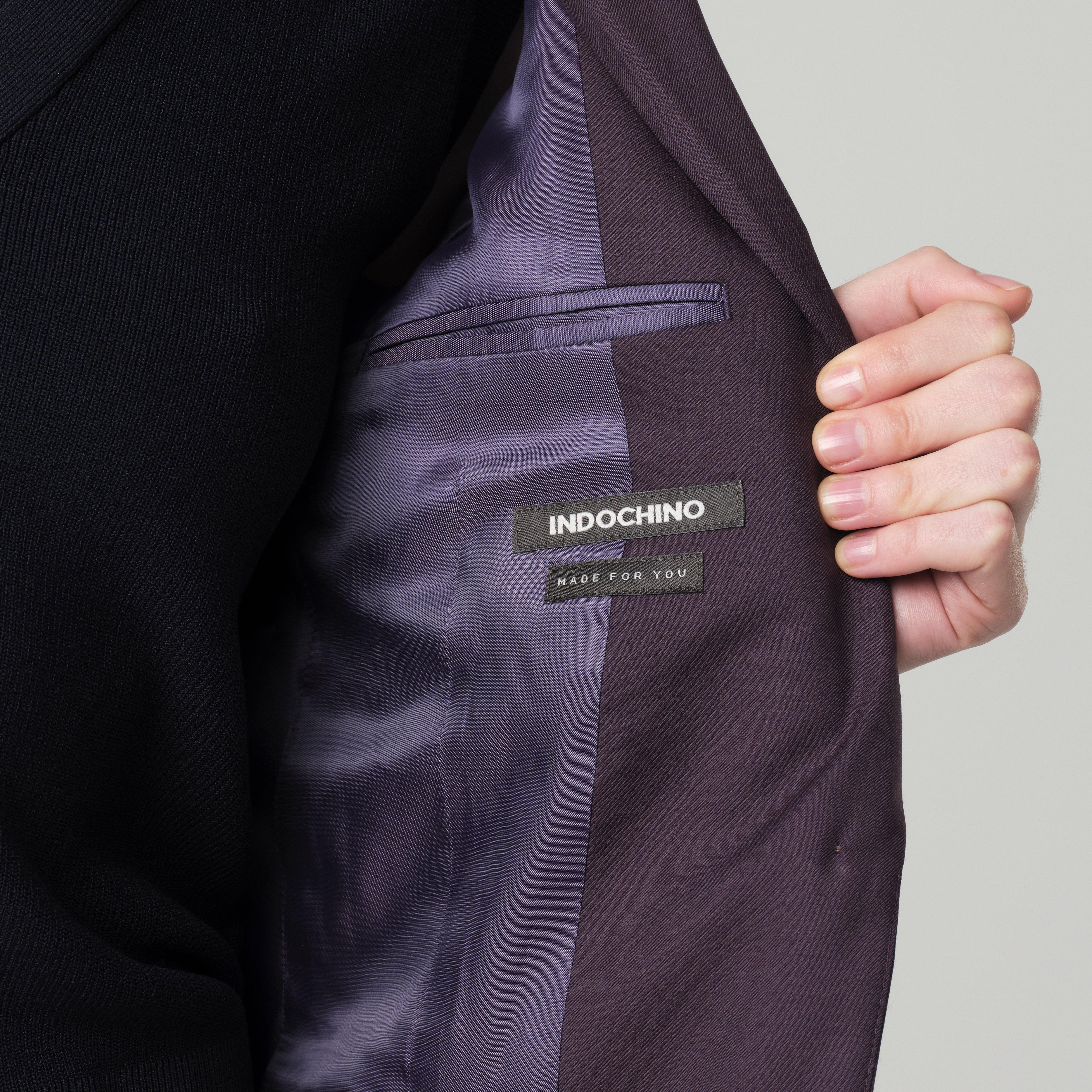 Product thumbnail 3 Purple blazer women - Highbridge Solid Design from Luxury Indochino Collection