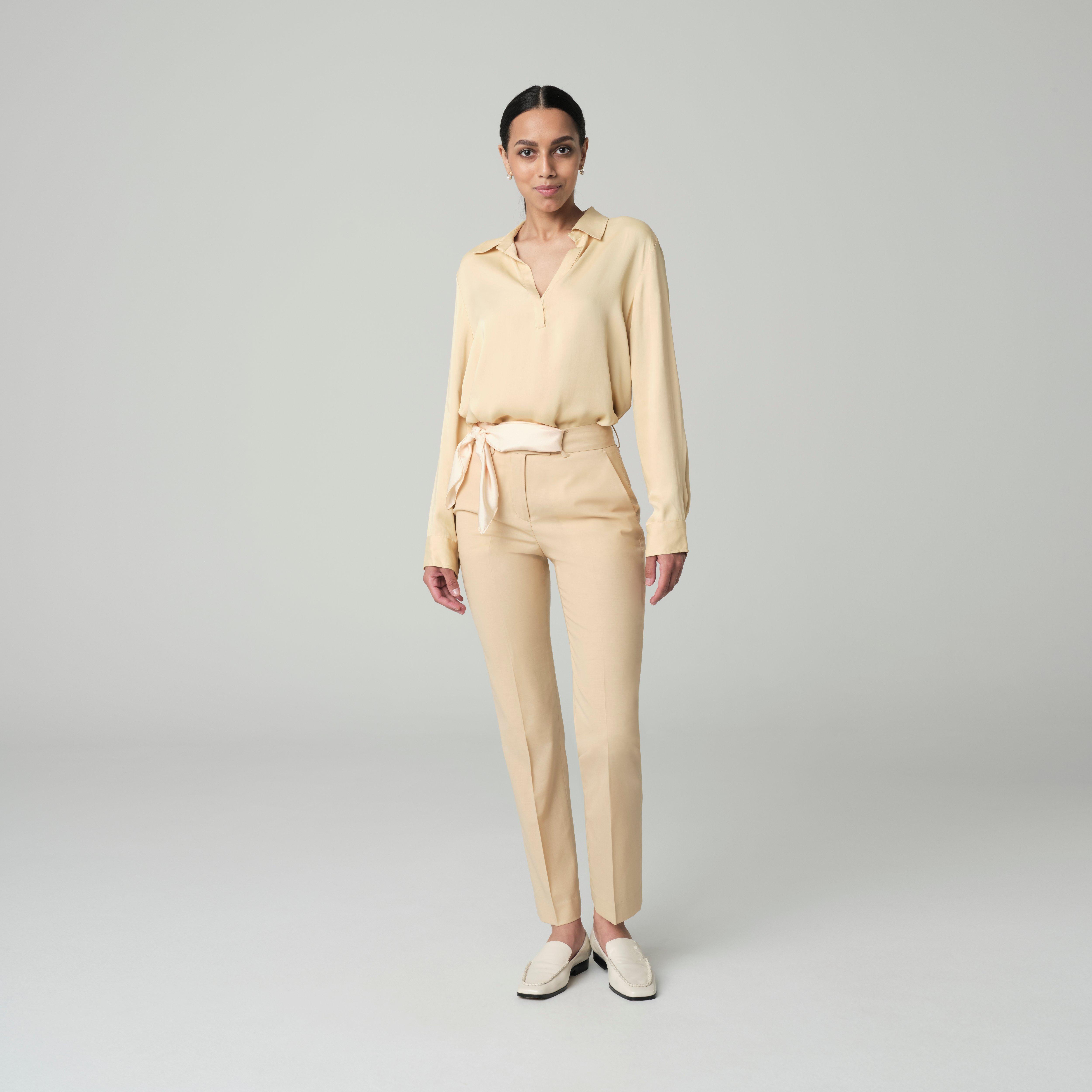 Product thumbnail 3 Sand suit women - Howell Solid Design from Luxury Indochino Collection