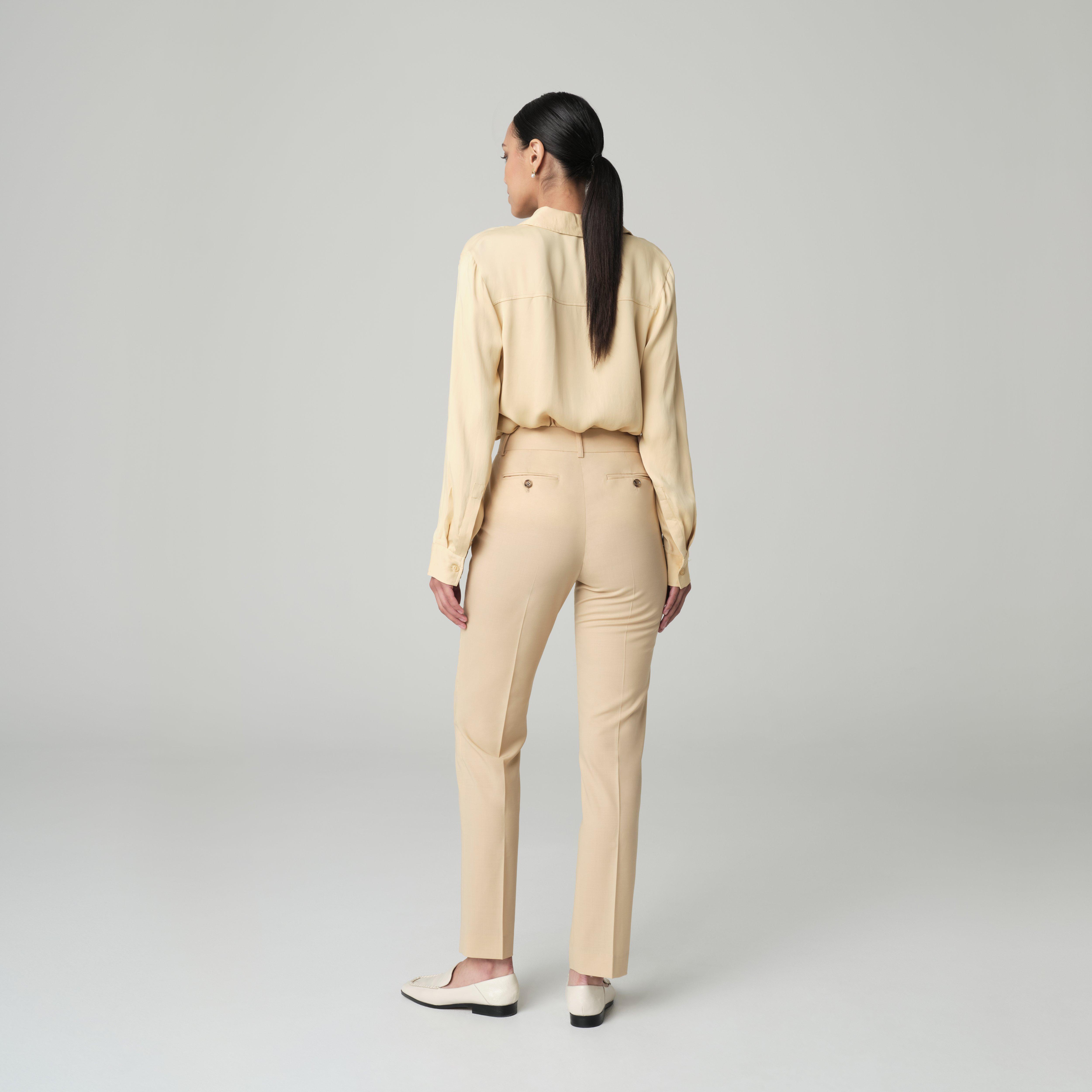 Product thumbnail 2 Sand pants women - Howell Solid Design from Luxury Indochino Collection