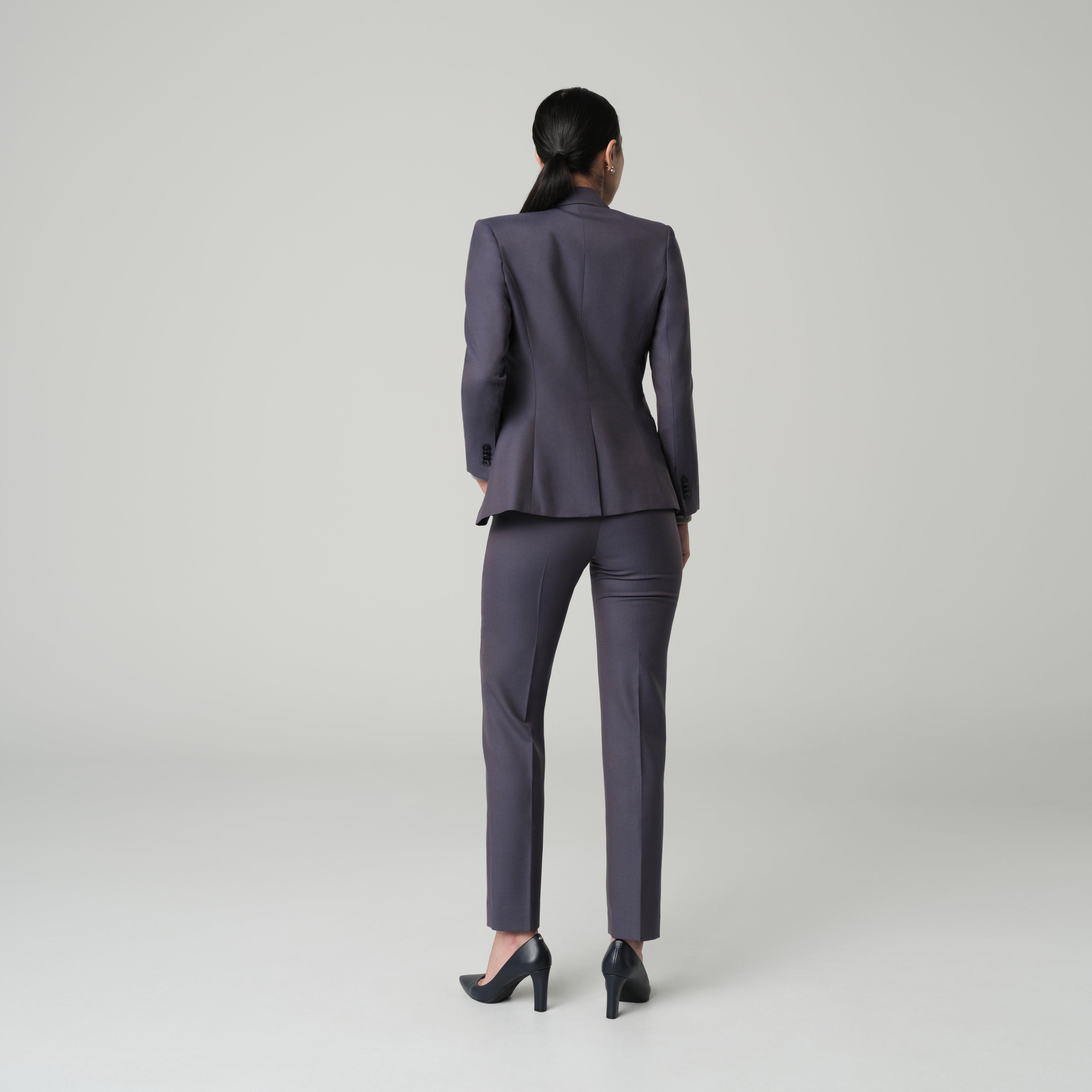 Product thumbnail 2 Purple blazer women - Hoxton Solid Design from Luxury Indochino Collection