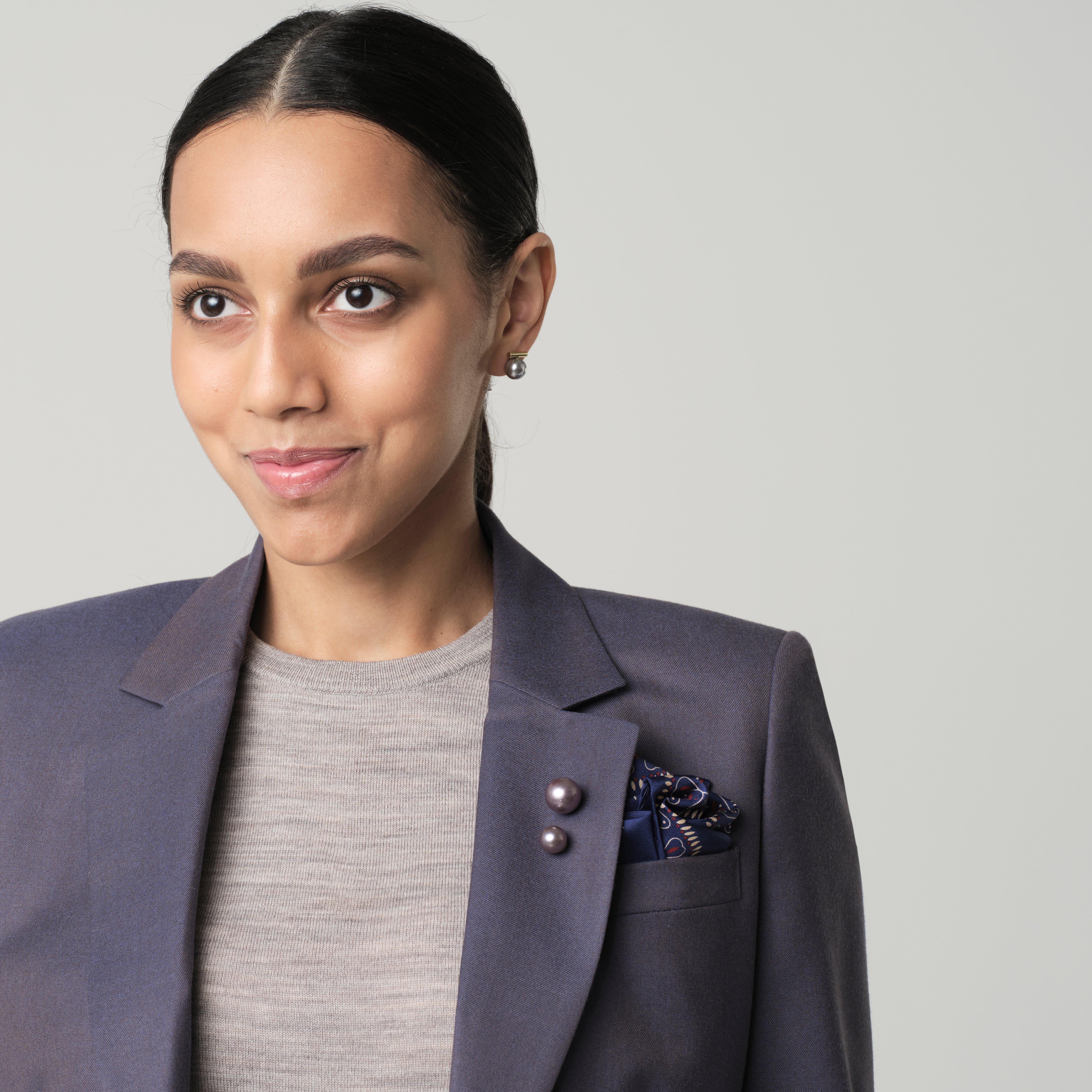 Product thumbnail 4 Purple blazer women - Hoxton Solid Design from Luxury Indochino Collection