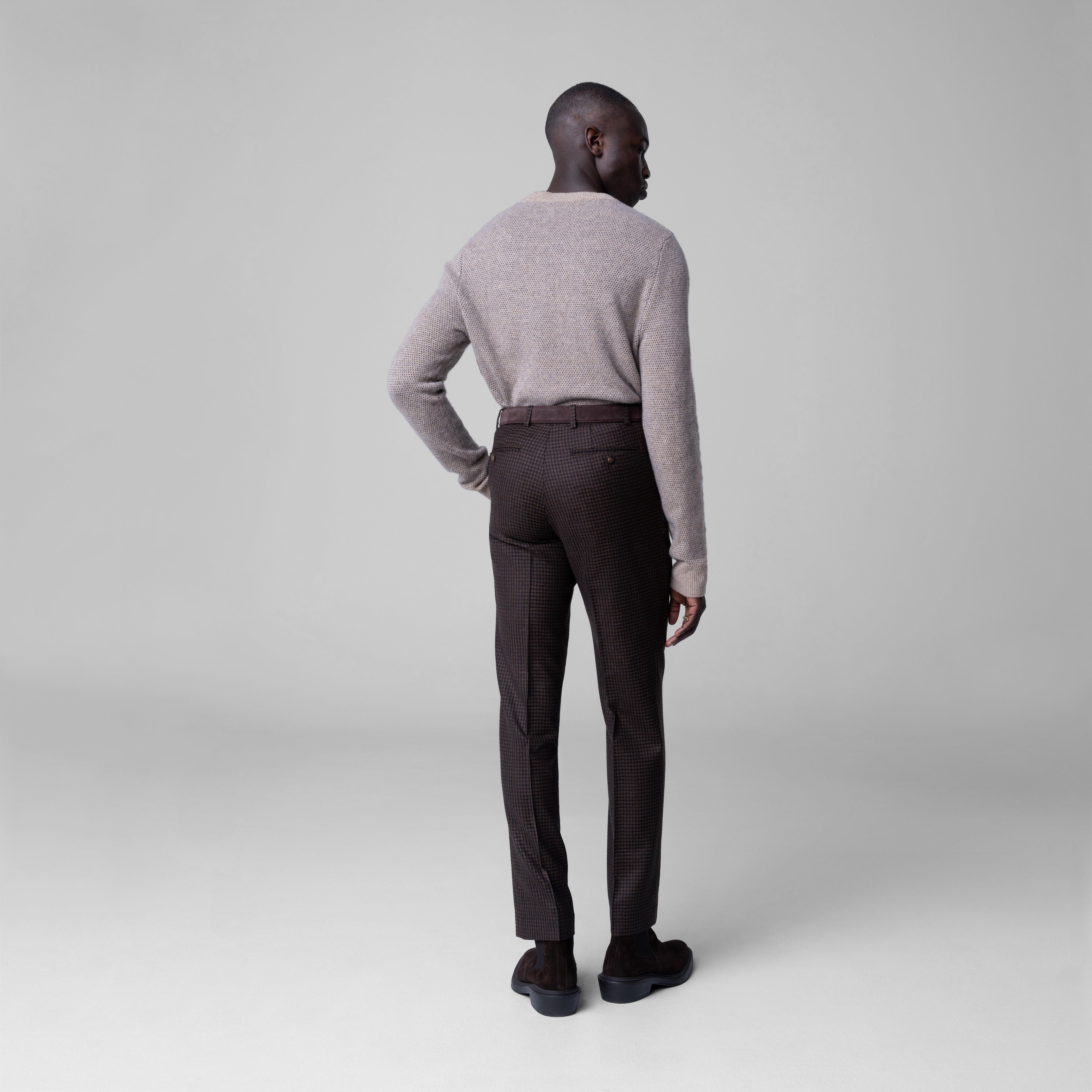 Product thumbnail 4 Brown suit - Monterosso Checked Design from Fall / Winter Indochino Collection