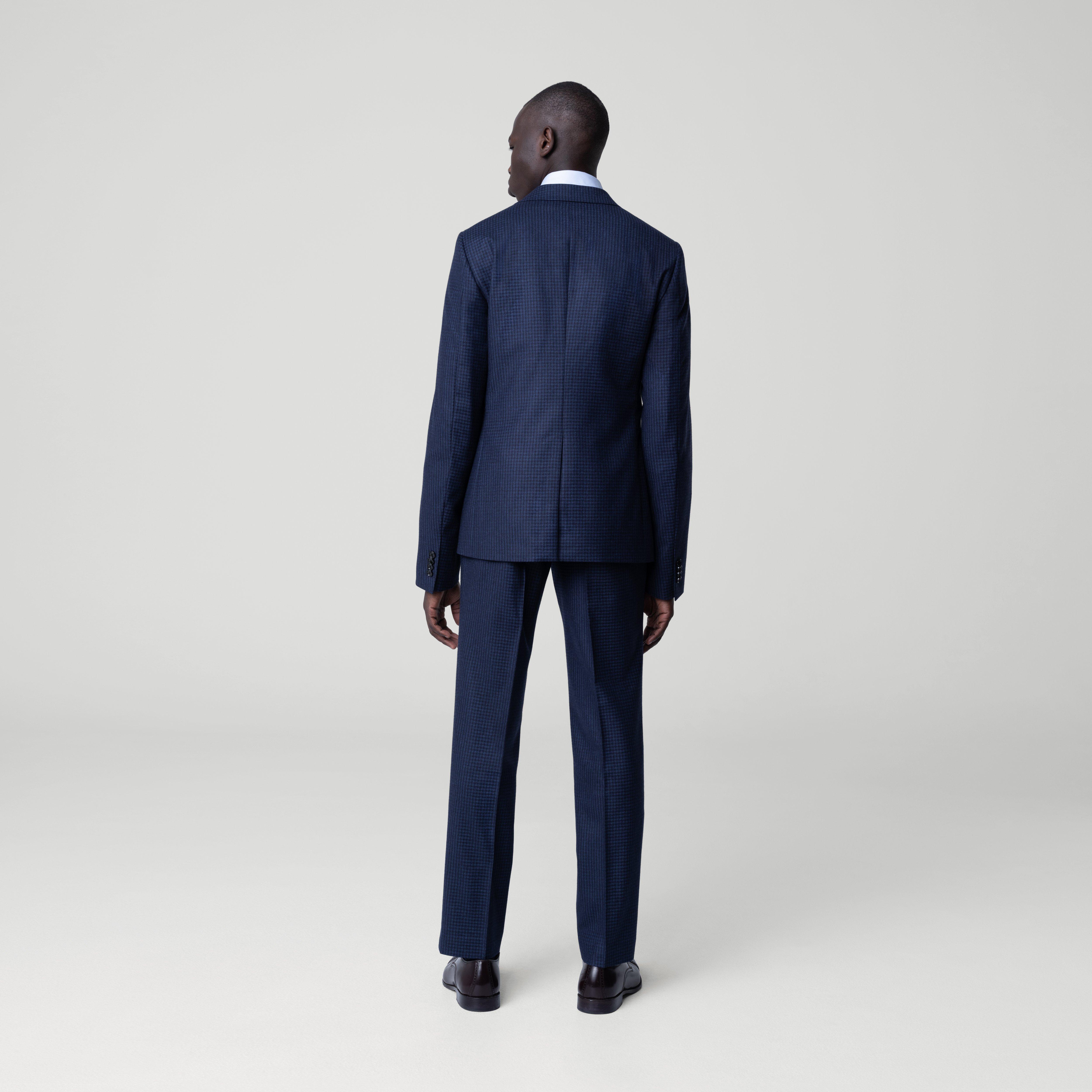 Product thumbnail 2 Blue suit - Monterosso Checked Design from Italian Indochino Collection