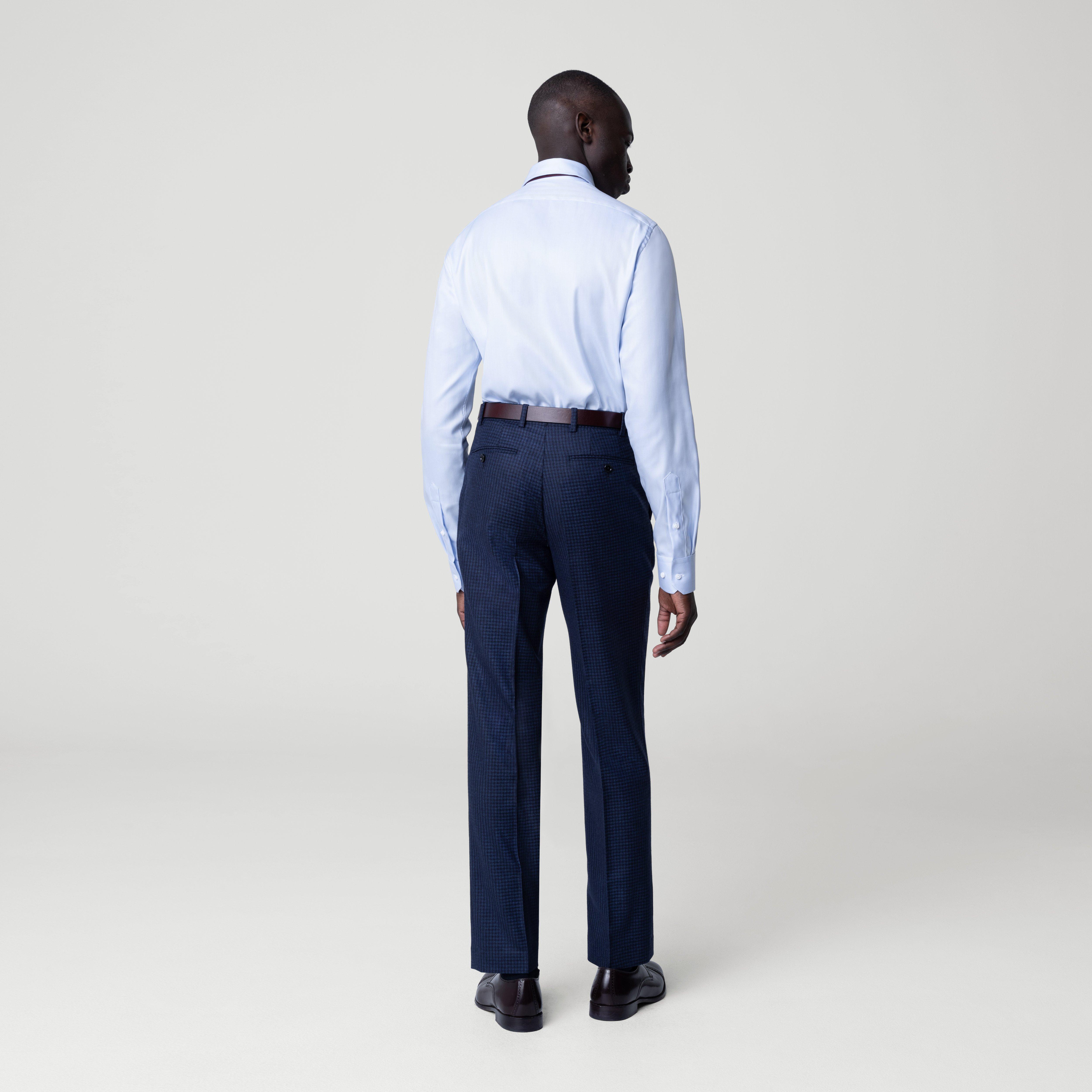 Product thumbnail 4 Blue suit - Monterosso Checked Design from Italian Indochino Collection