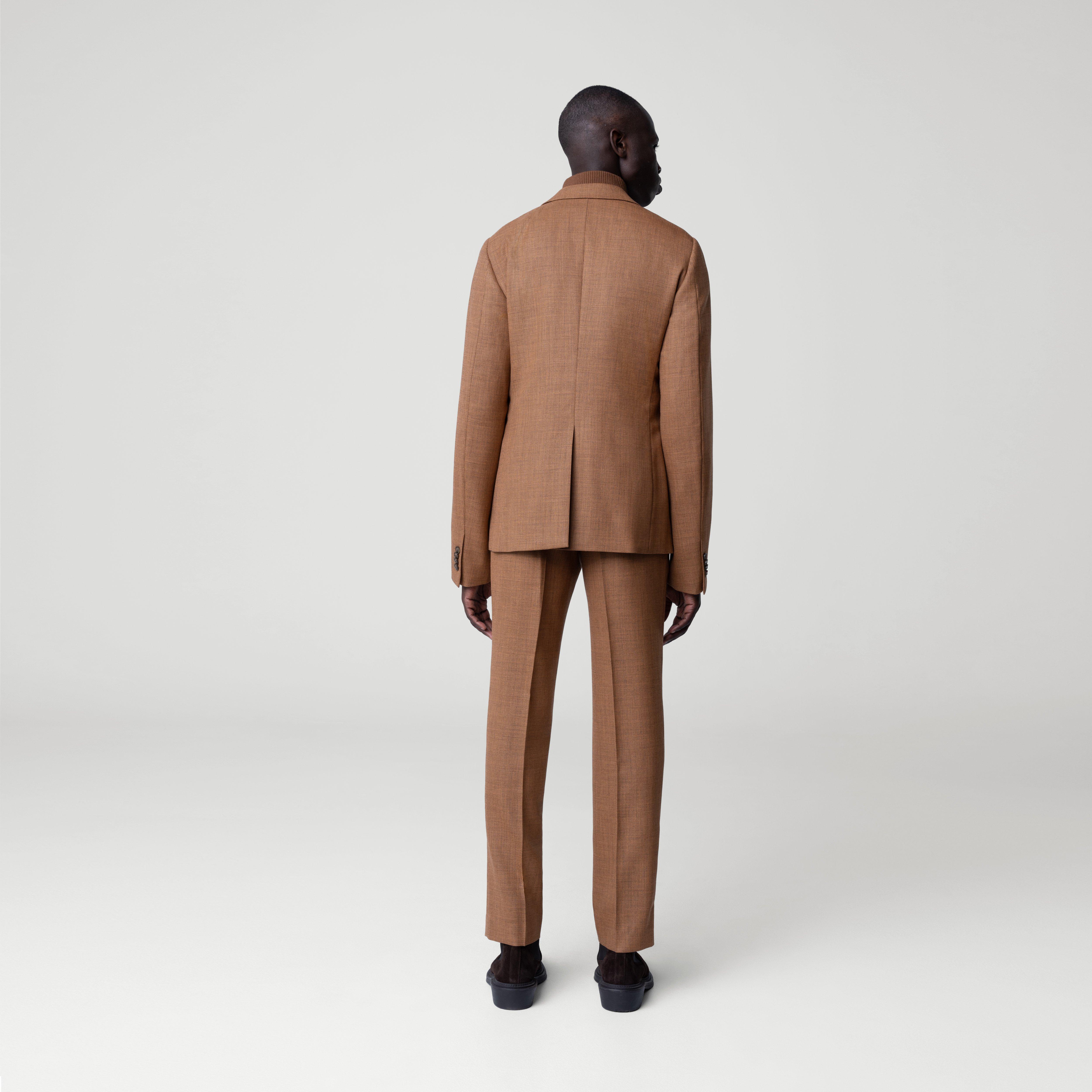 Product thumbnail 2 Orange suit - Northfield Checked Design from Fall / Winter Indochino Collection
