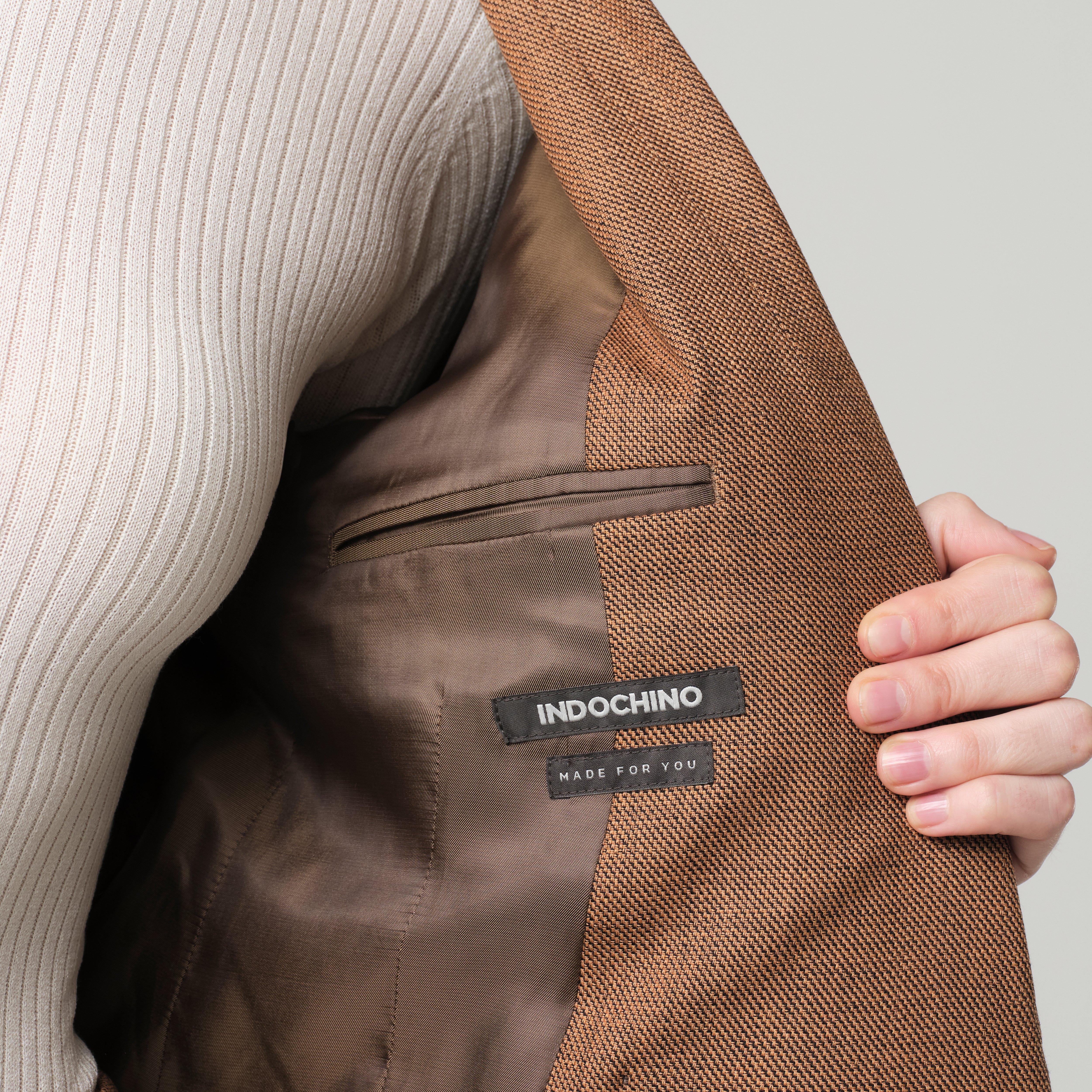Product thumbnail 3 Orange blazer women - Northfield Checked Design from Fall / Winter Indochino Collection