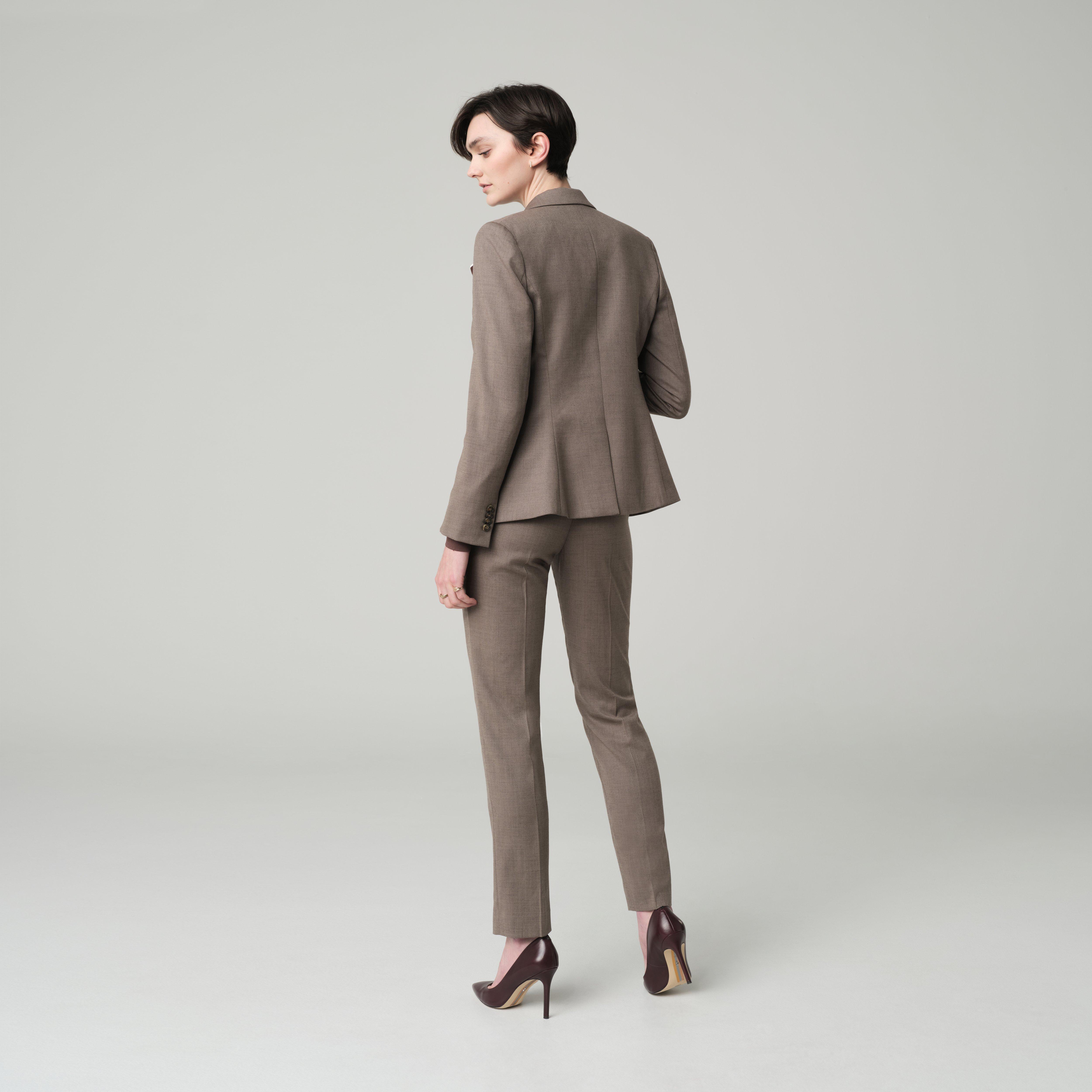 Product thumbnail 2 Brown suit women - Parkhill Pattern Design from Fall / Winter Indochino Collection