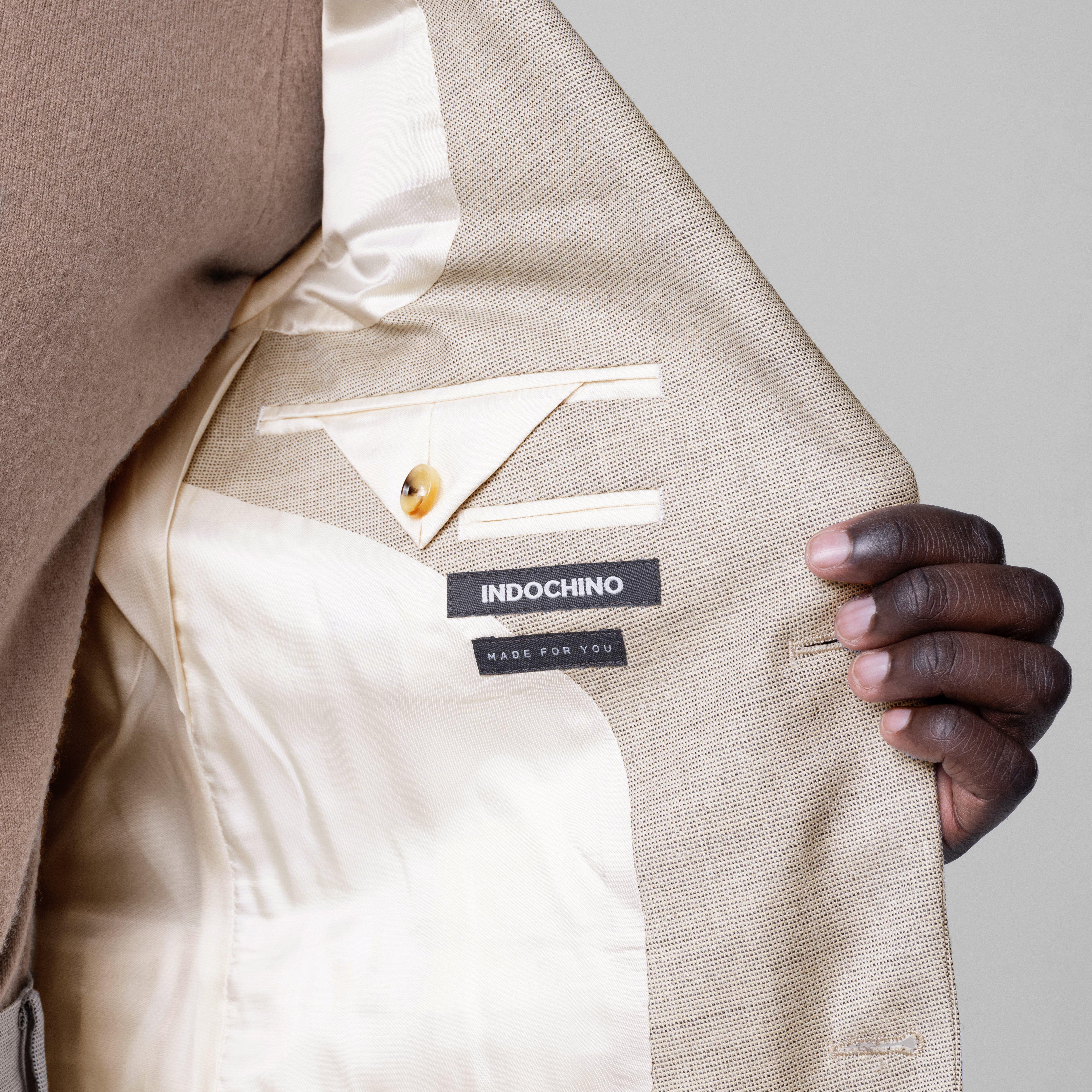 Product thumbnail 3 Cream blazer - Parkhill Pattern Design from Seasonal Indochino Collection