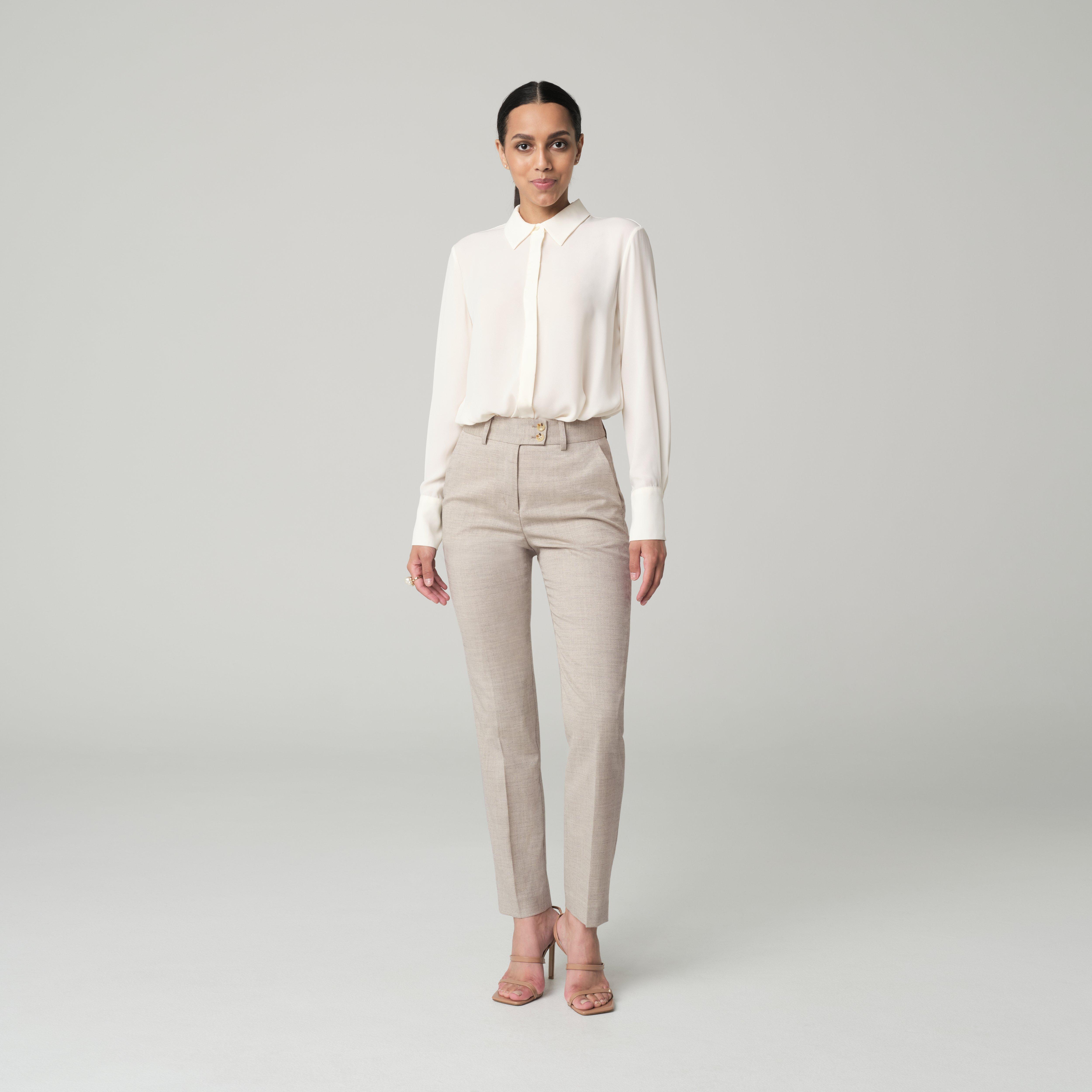 Product thumbnail 3 Cream suit women - Parkhill Pattern Design from Fall / Winter Indochino Collection