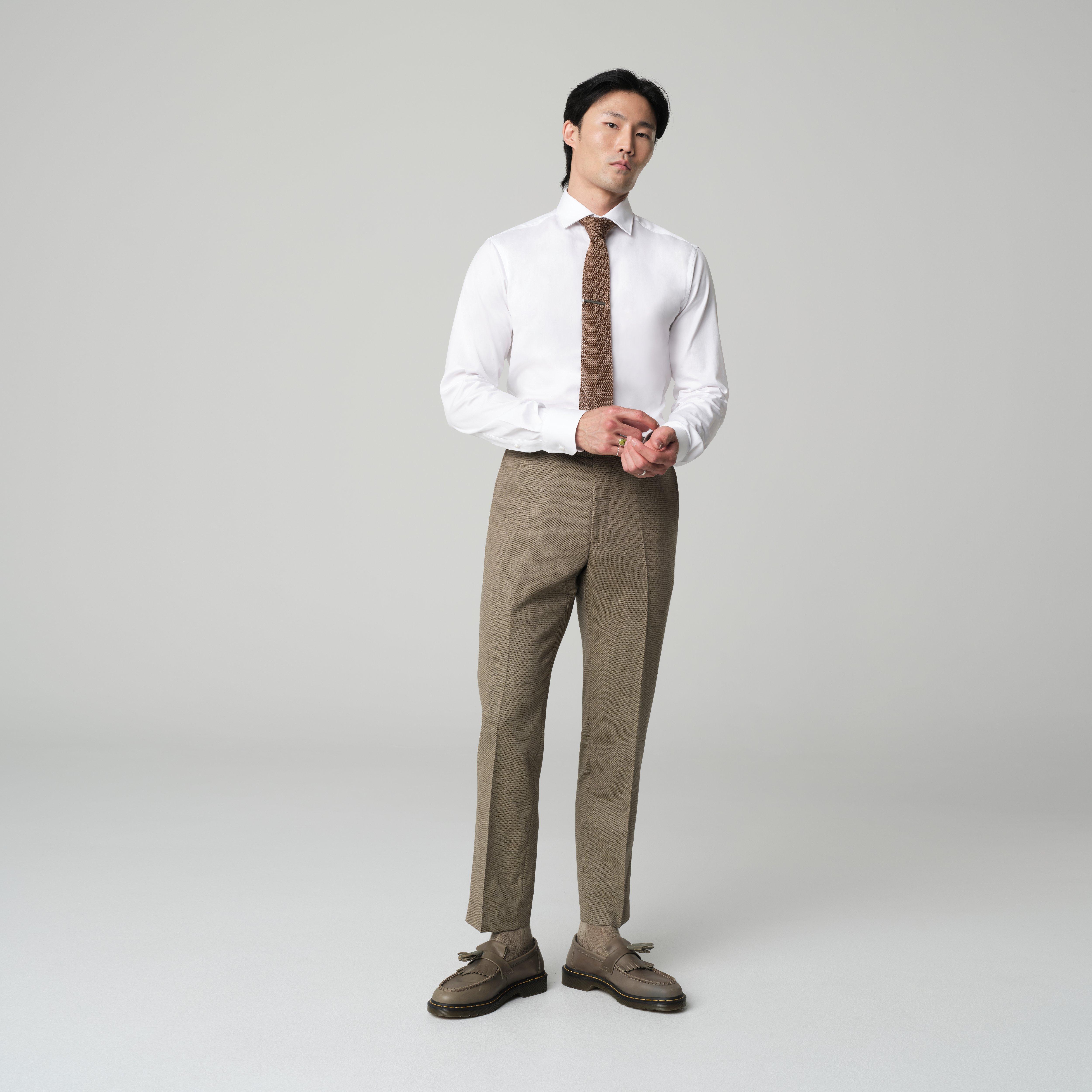 Product thumbnail 3 Olive suit - Parkhill Pattern Design from Indochino Collection