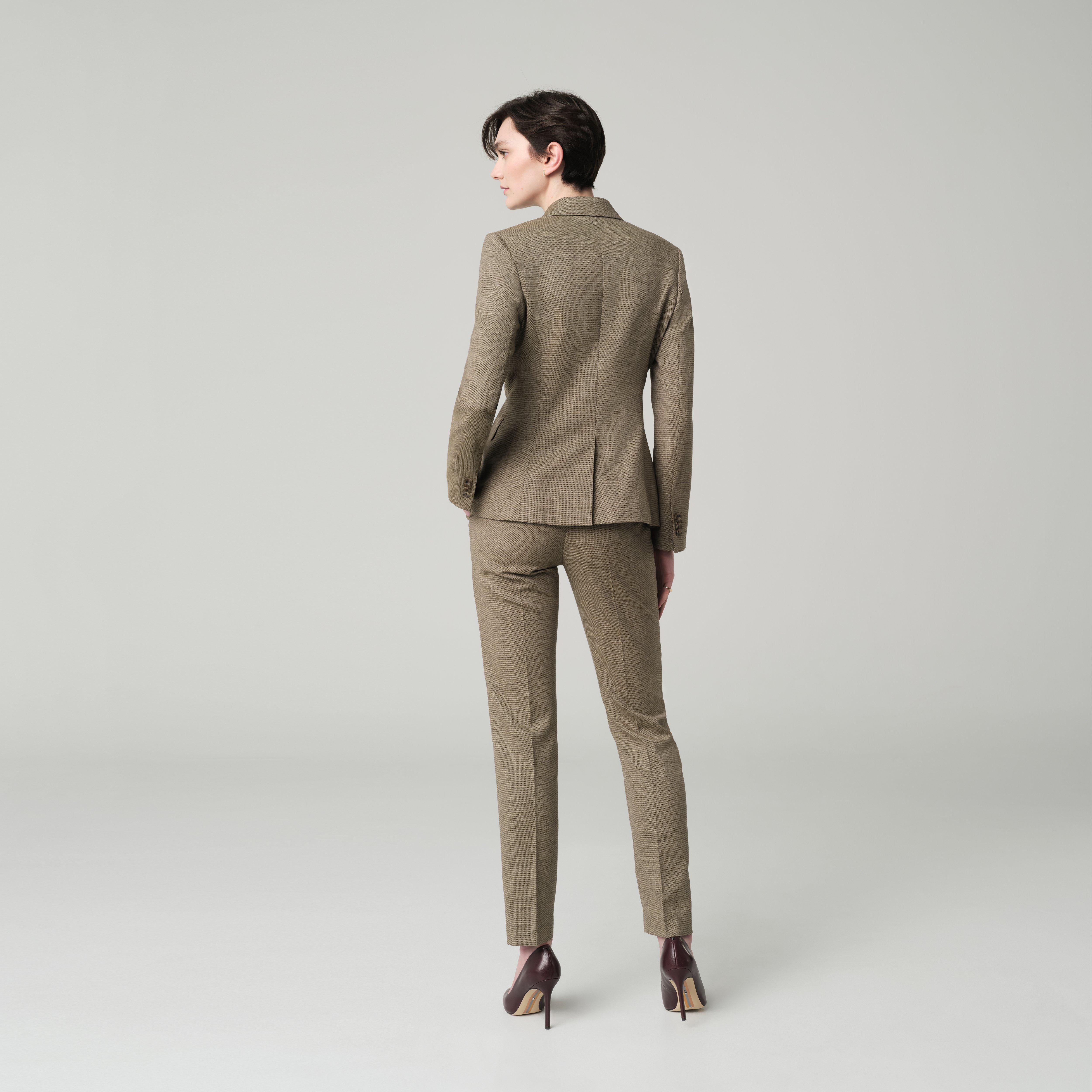 Product thumbnail 2 Olive blazer women - Parkhill Pattern Design from Fall / Winter Indochino Collection