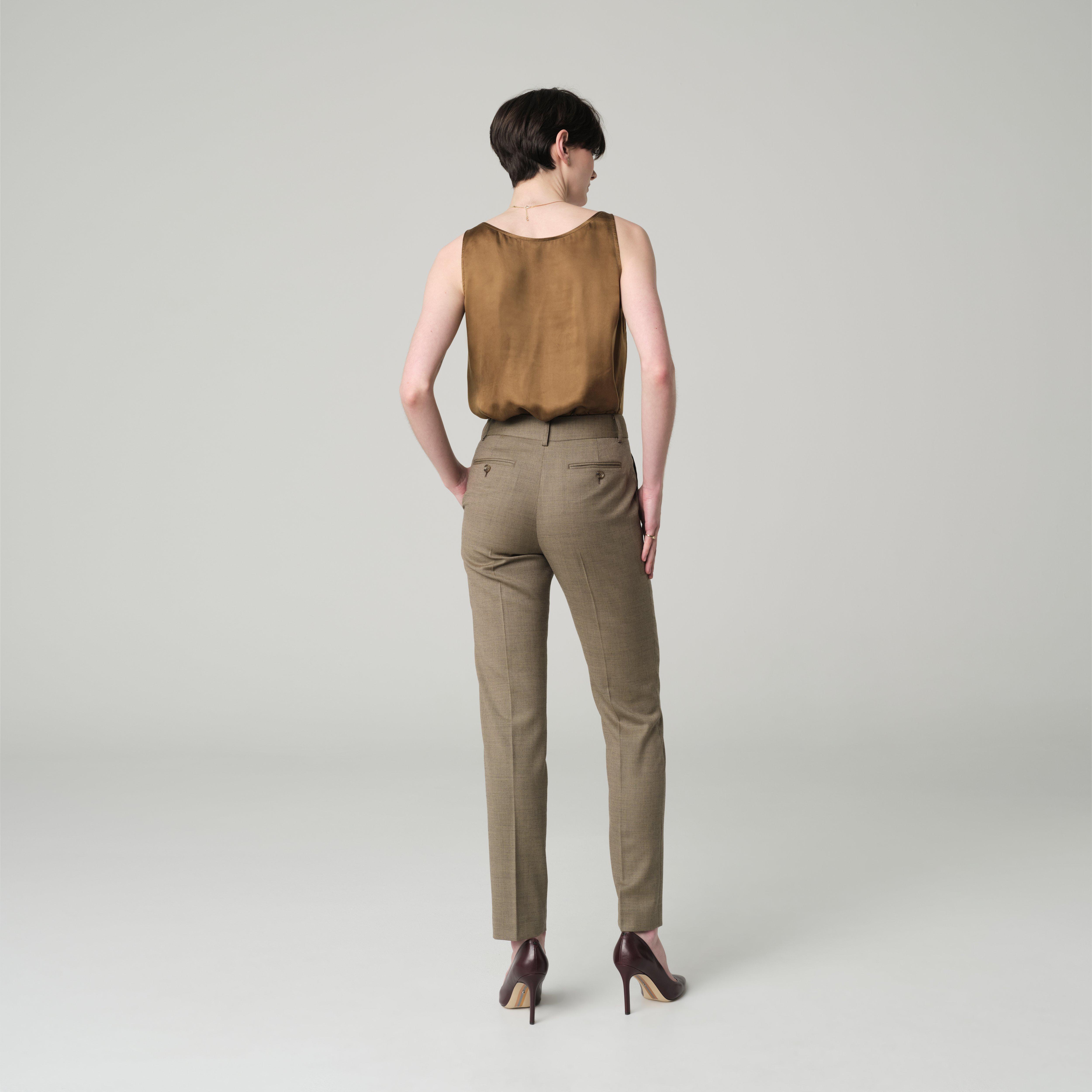 Product thumbnail 2 Olive pants women - Parkhill Pattern Design from Indochino Collection